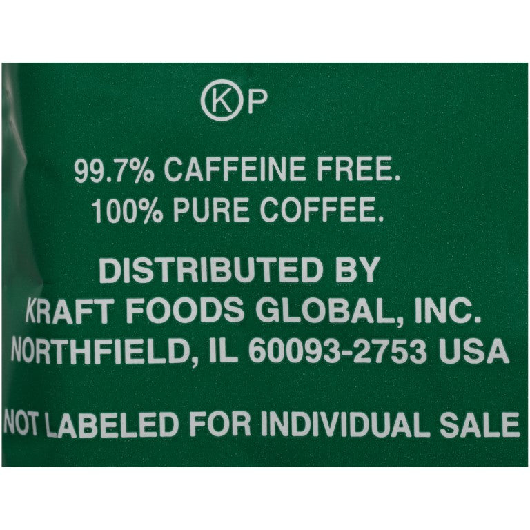 Maxwell House Roast & Ground Decaffeinated Coffee 1.10 Packets (42 Count)