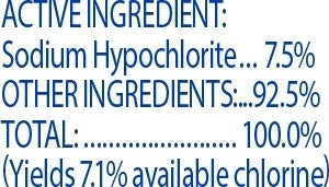 Clorox Disinfecting Bleach 43 Fluid Ounce - 6 Per Case.