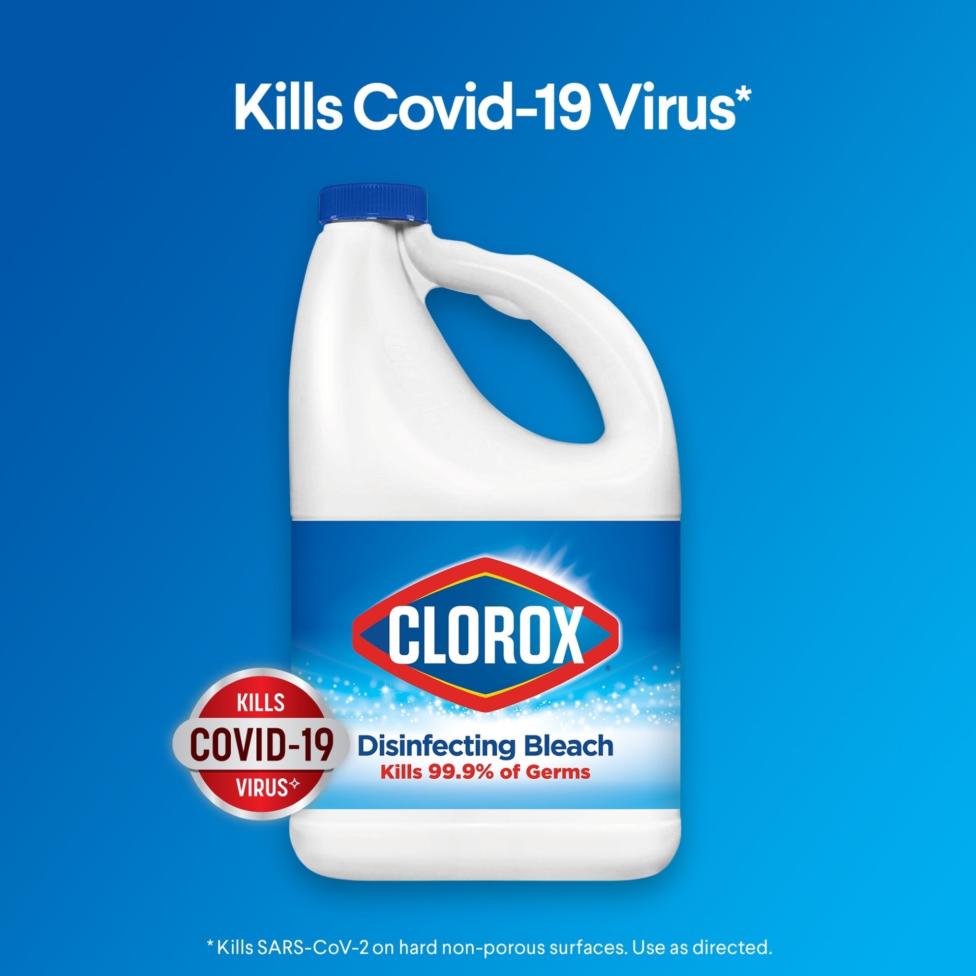 Clorox Disinfecting Bleach 43 Fluid Ounce - 6 Per Case.