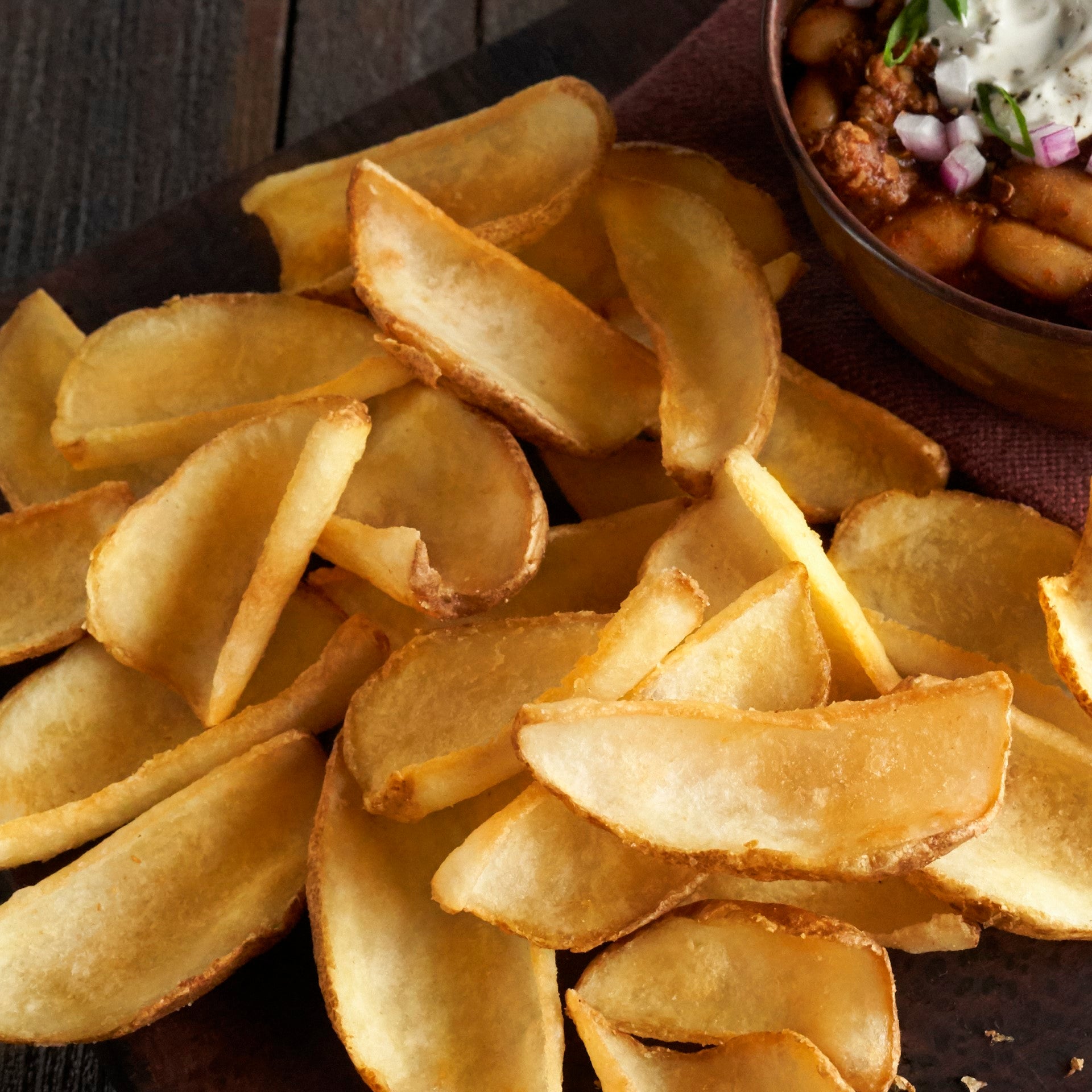 Stealth Fries Potato Dippers 4 Pound Each - 6 Per Case.