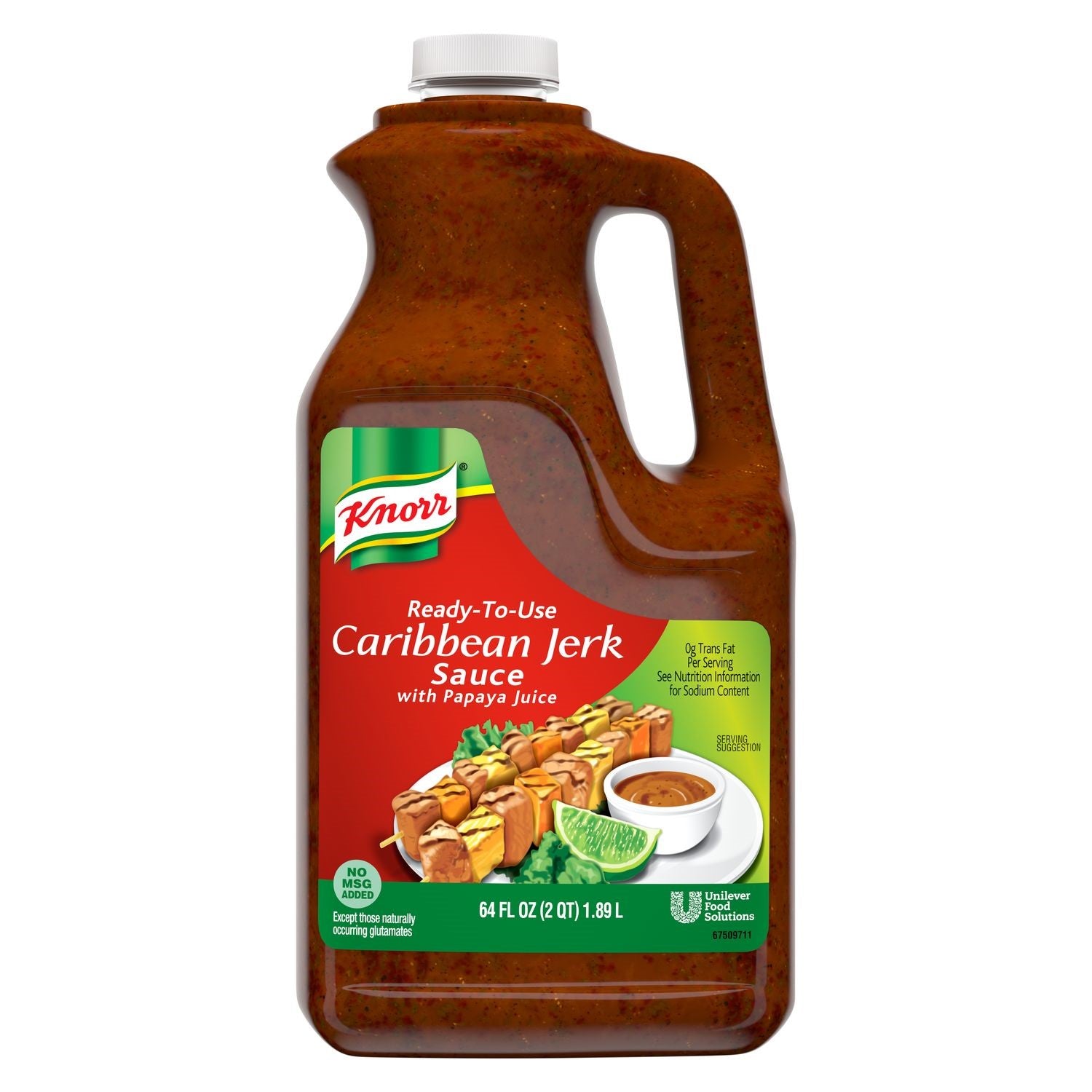 Knorr Professional Caribbean Jerk Sauce Gal 0.5 Gallon - 4 Per Case.
