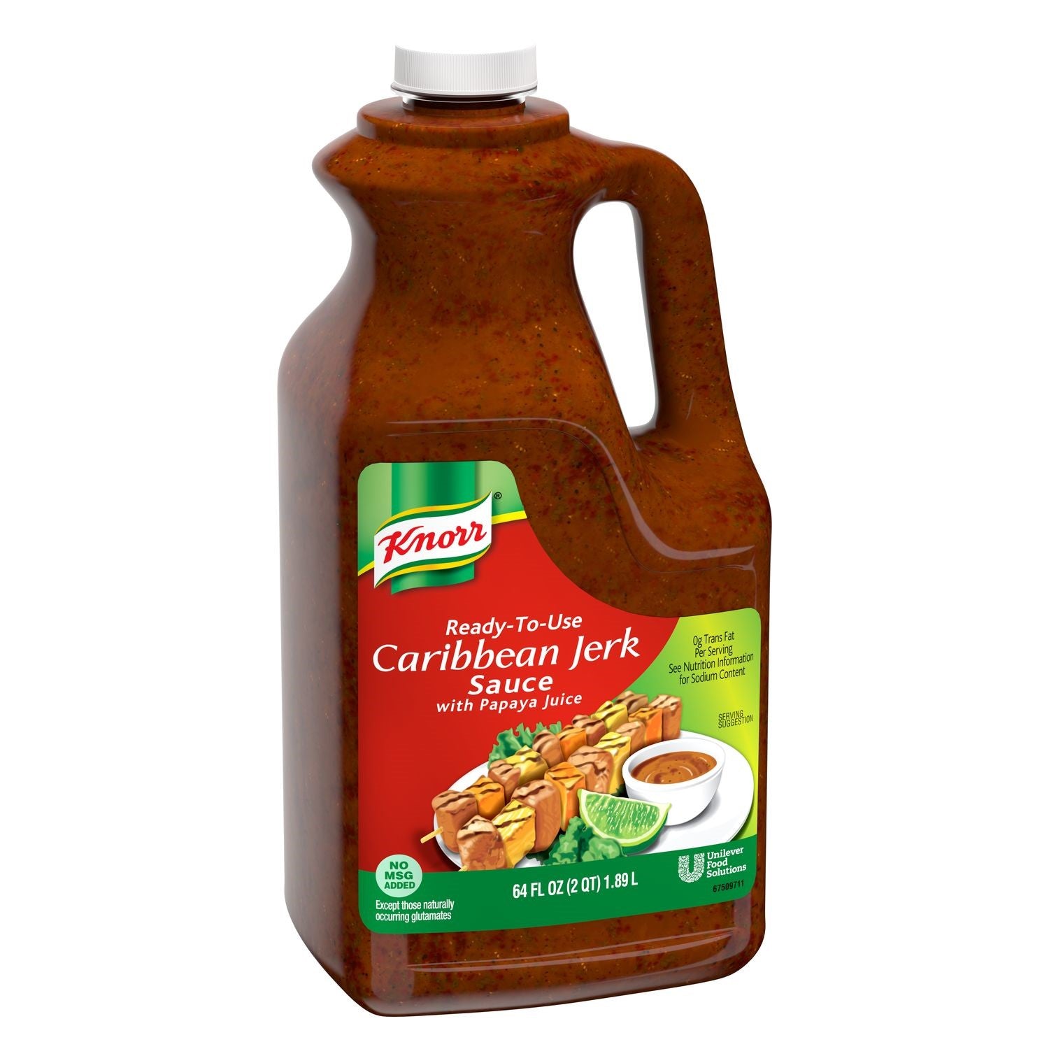 Knorr Professional Caribbean Jerk Sauce Gal 0.5 Gallon - 4 Per Case.