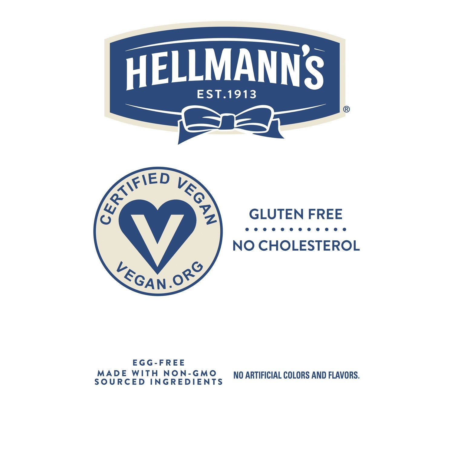 Hellmann's Mayonnaise Vegan Ga 1 Gallon - 4 Per Case.