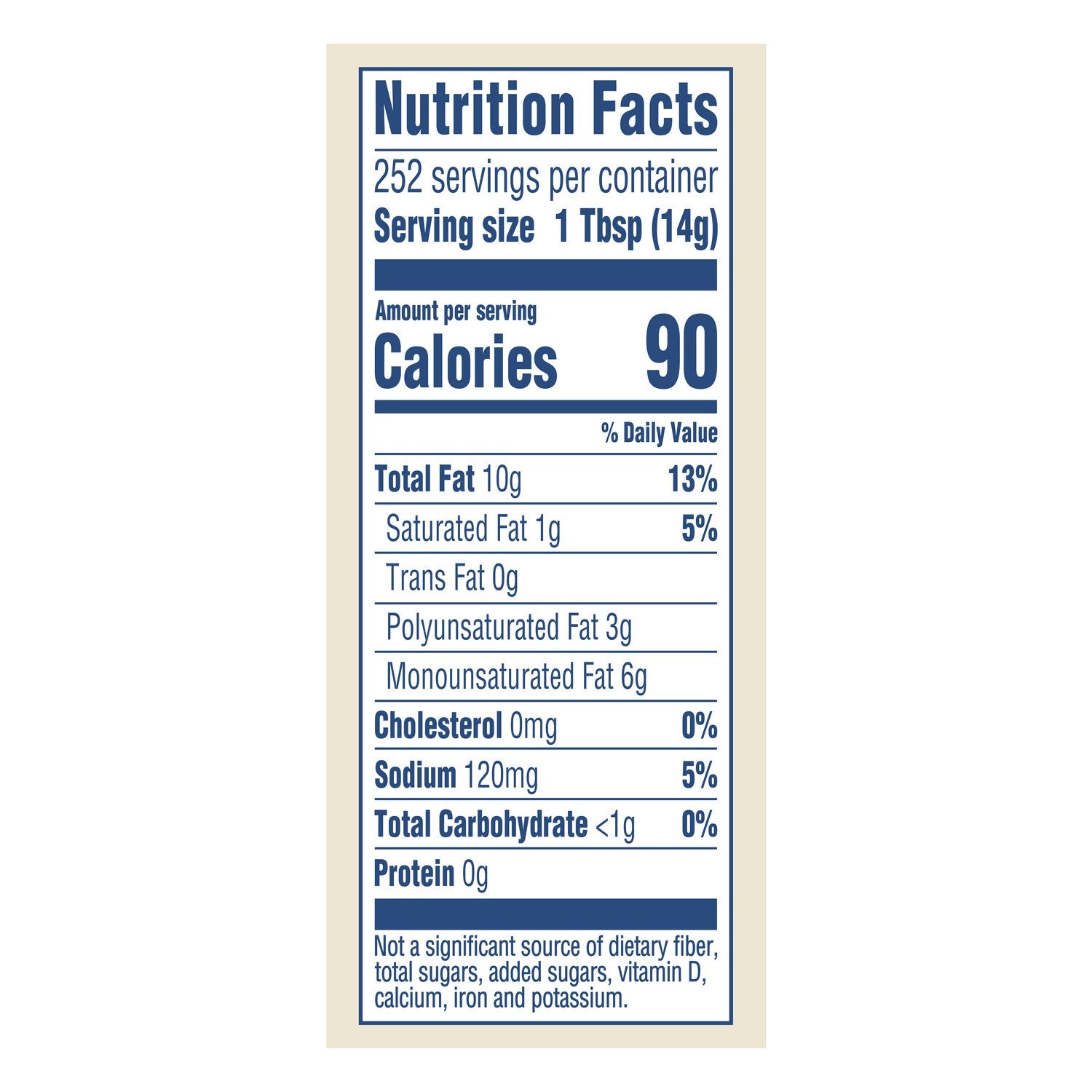 Hellmann's Mayonnaise Vegan Ga 1 Gallon - 4 Per Case.