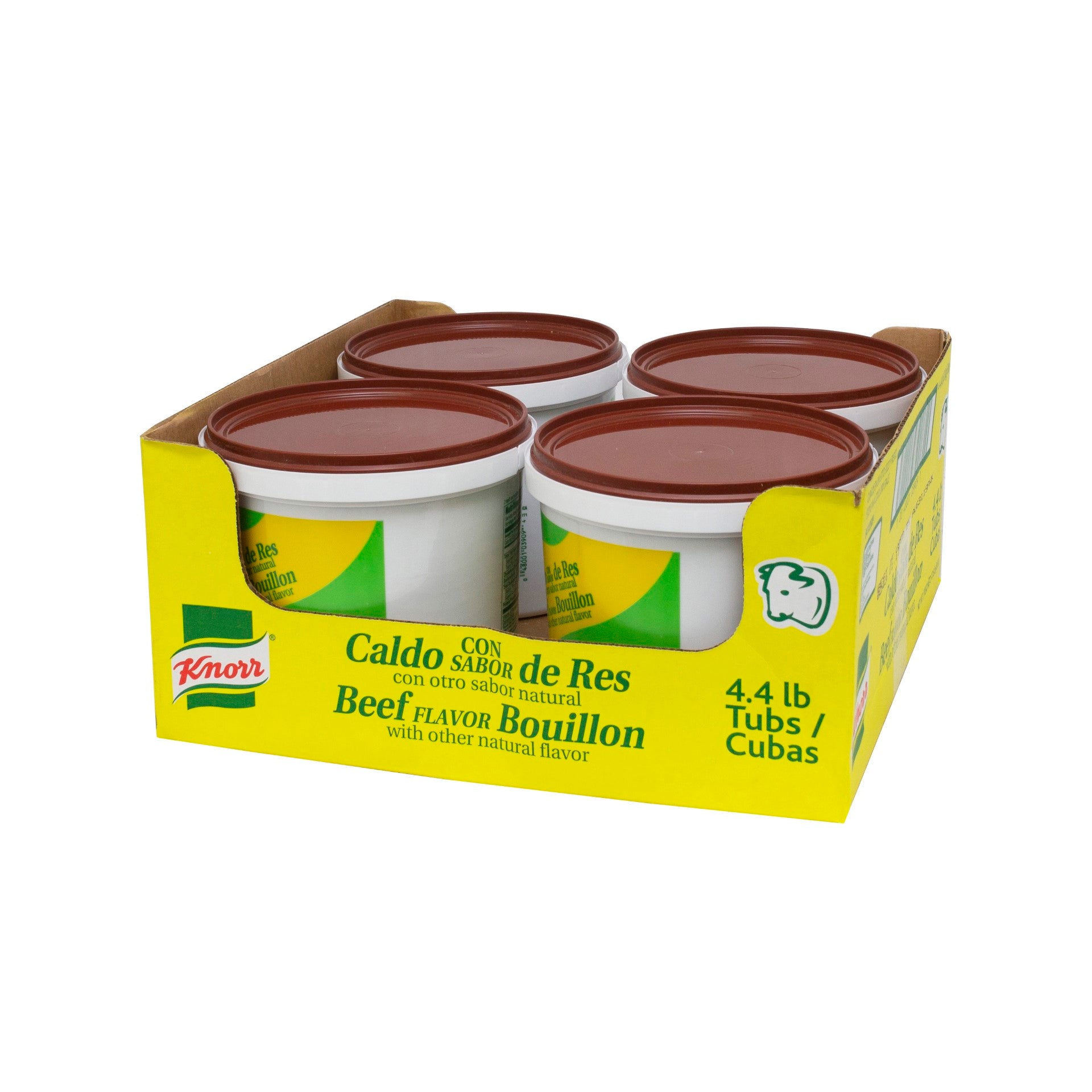 Knorr Bouillon Caldo De Res 4.4 Pound Each - 4 Per Case.