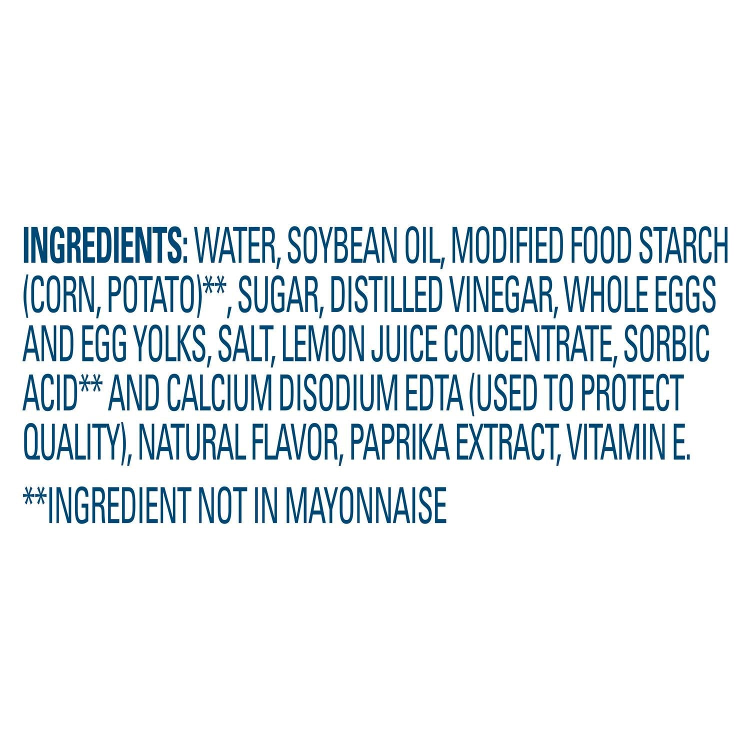 Hellmann's Mayo Light Ga 1 Gallon - 4 Per Case.