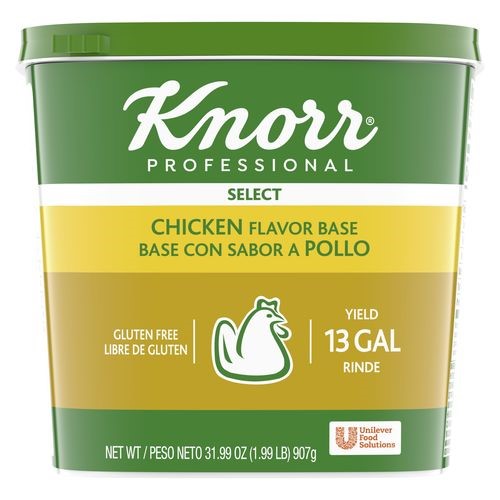 Knorr Select Bases Bouillions Chicken Selectbase 1.99 Pound Each - 6 Per Case.