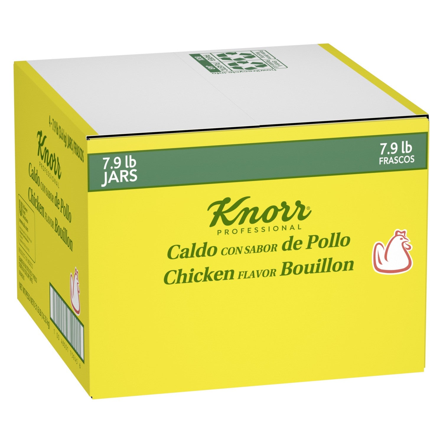 Knorr Bouillon Powder Caldo De Pollo 7.9 Pound Each - 4 Per Case.