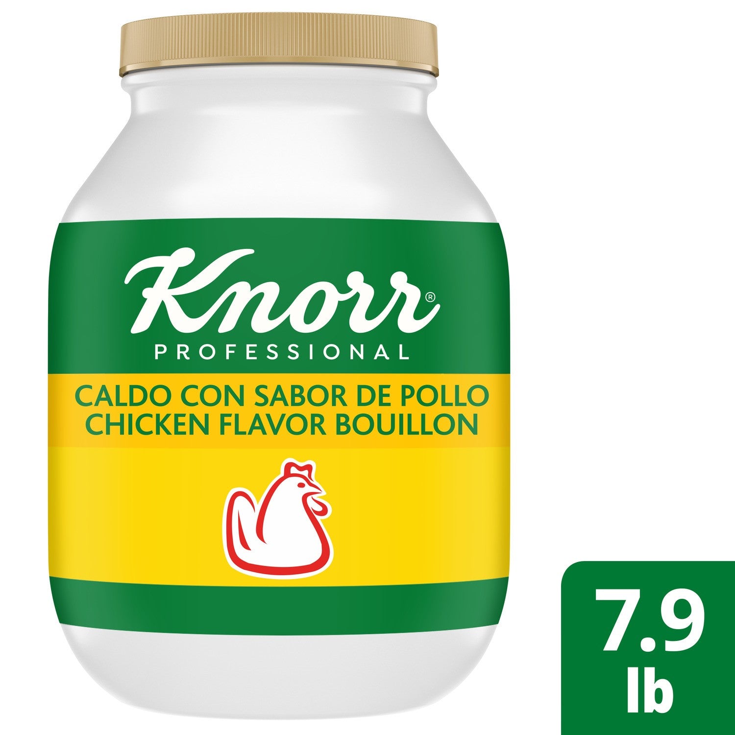 Knorr Bouillon Powder Caldo De Pollo 7.9 Pound Each - 4 Per Case.
