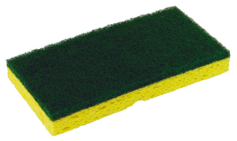 Scrubber N Sponge Med Duty 5 Count Packs - 8 Per Case.