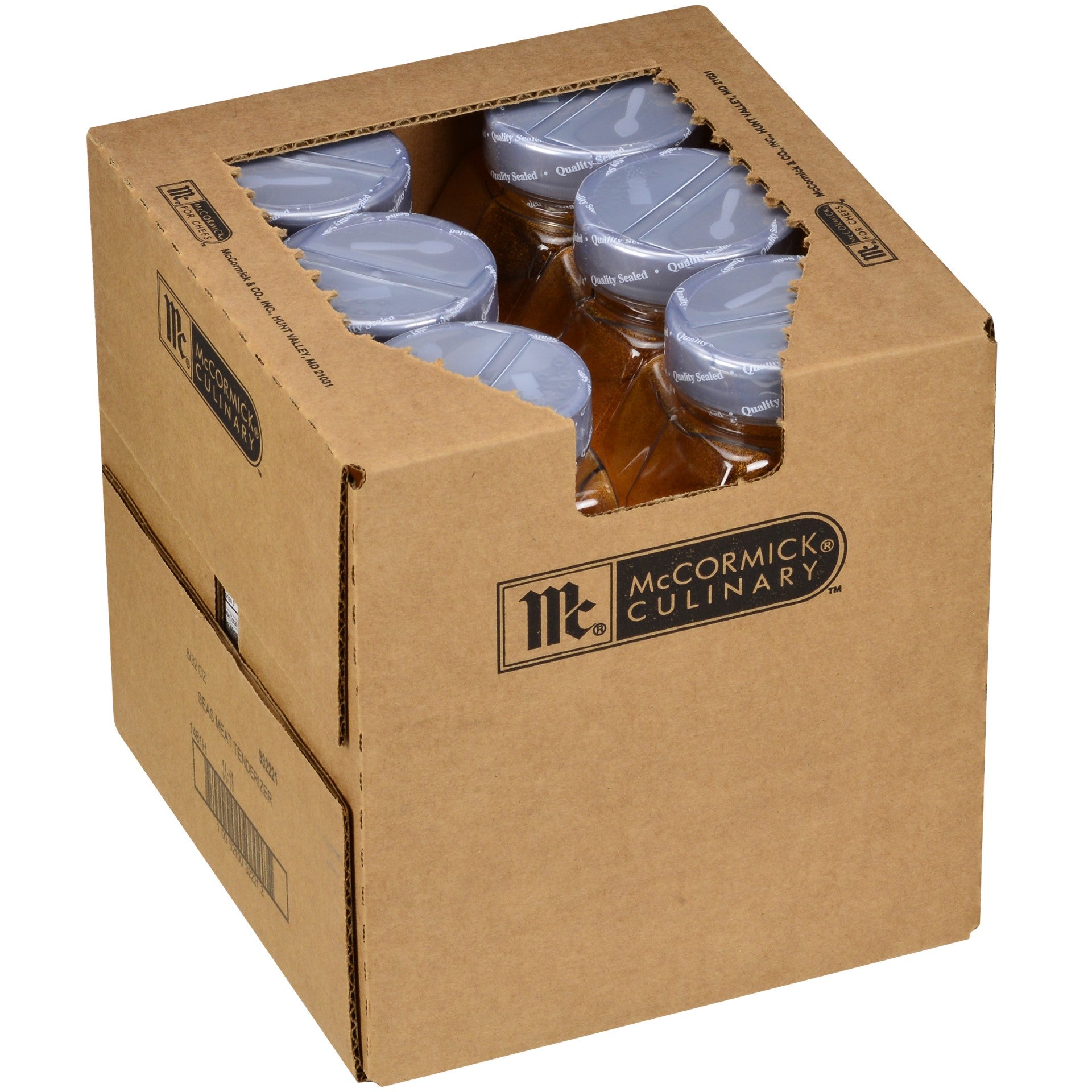 Mccormick Culinary Seasoned Meat Tenderizer 32 Ounce Size - 6 Per Case.