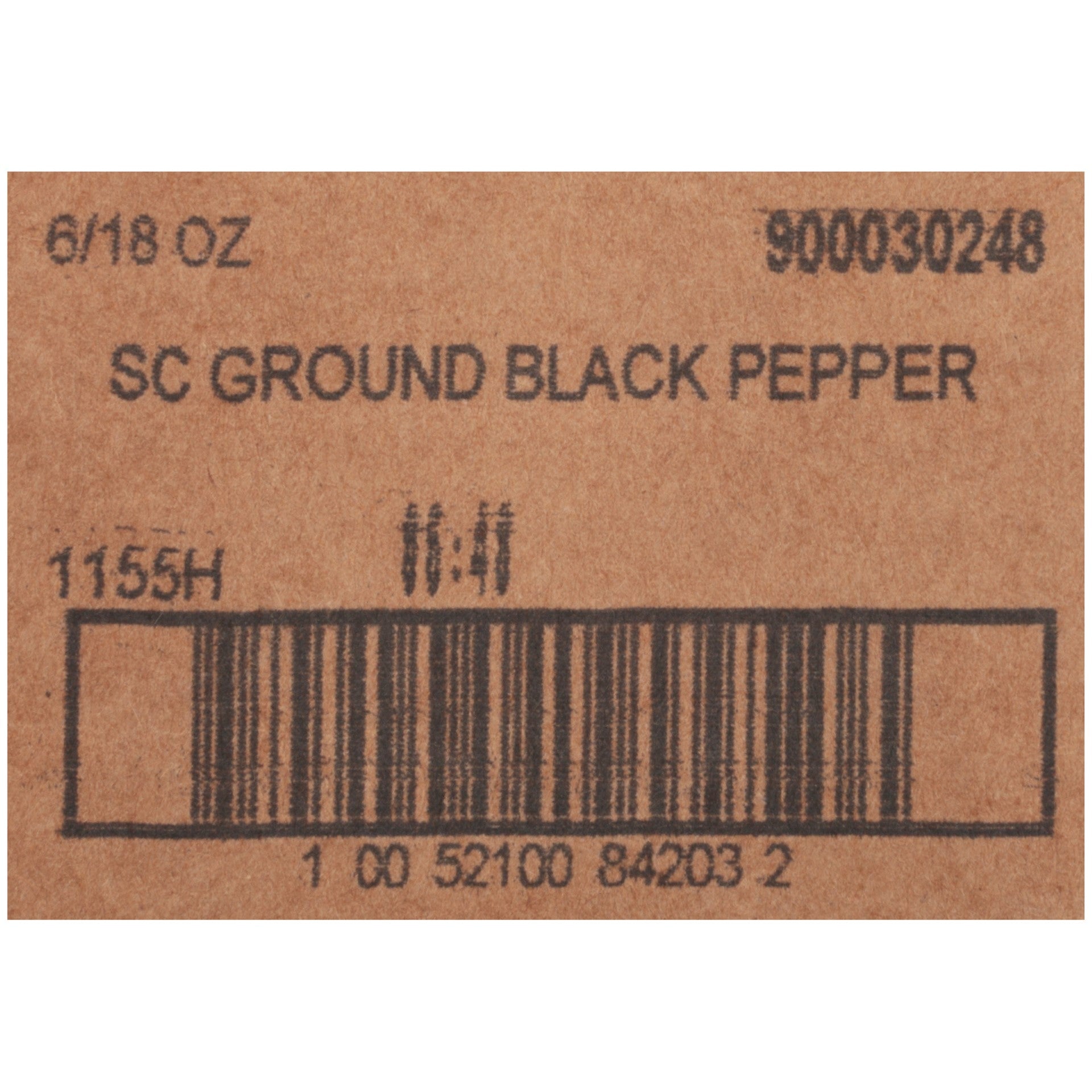 Spice Classics Ground Black Pepper 18 Ounce Size - 6 Per Case.