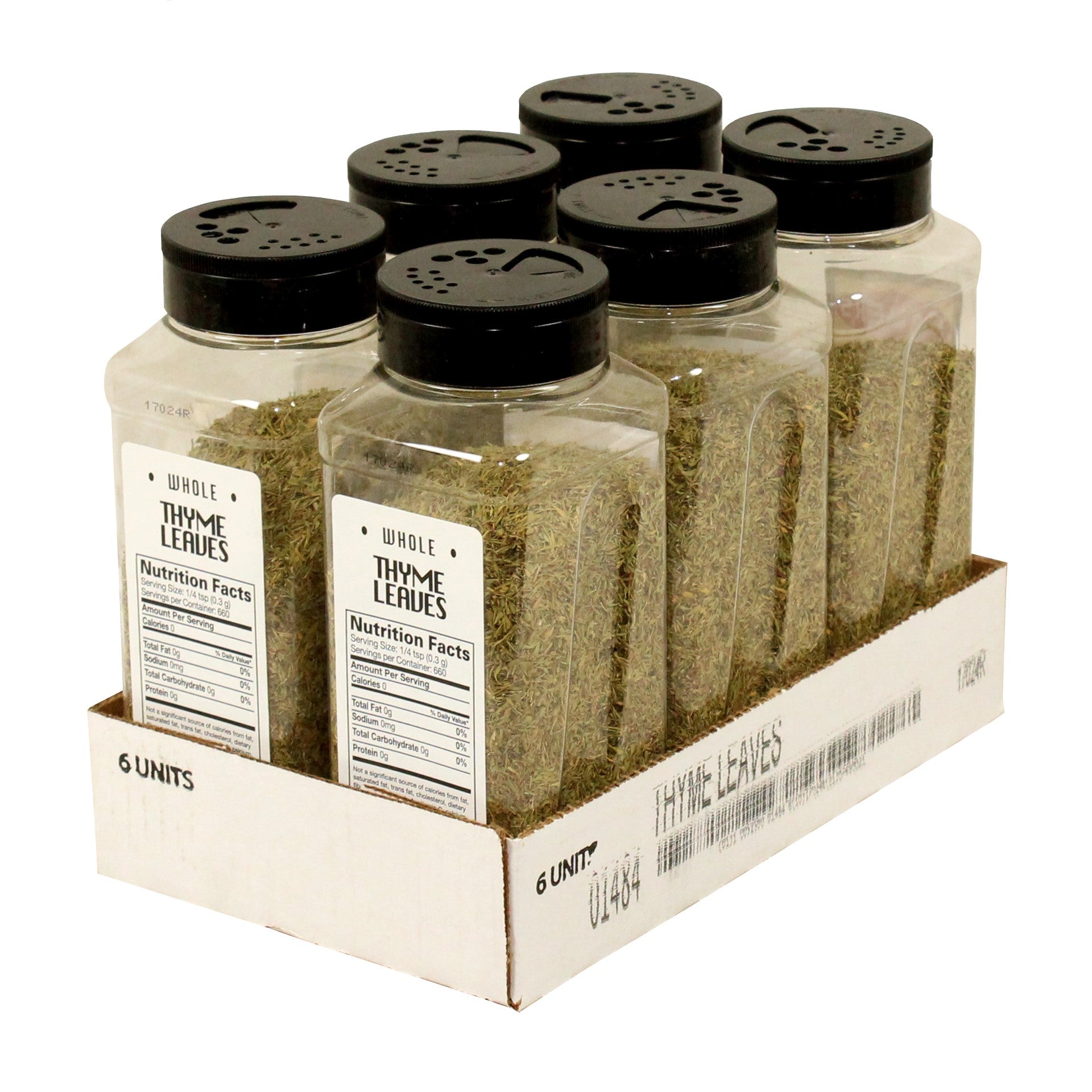 Thyme Leaves 7 Ounce Size - 6 Per Case.