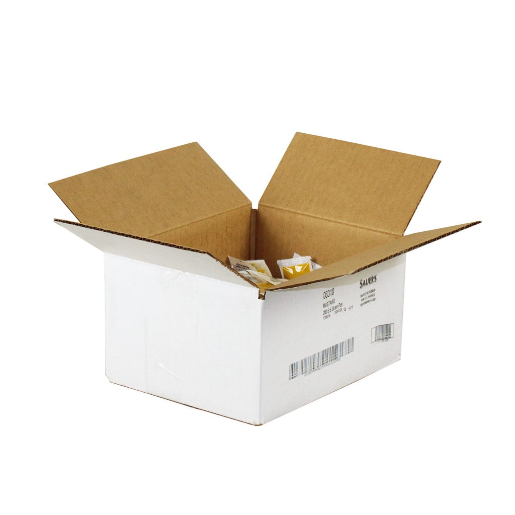 Mustard 5.5 Grams Each - 200 Per Case.