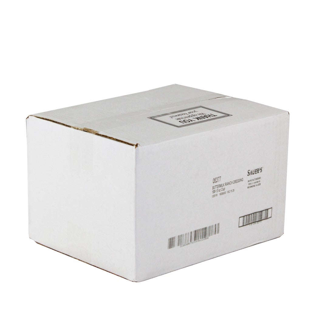 Dressing Ranch Buttermilk Cup 1.5 Ounce Size - 100 Per Case.