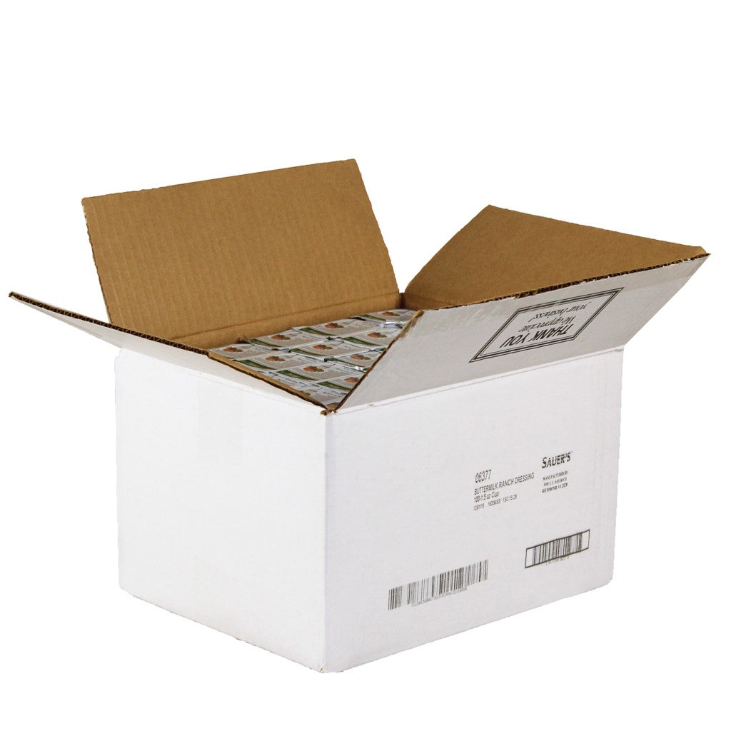 Dressing Ranch Buttermilk Cup 1.5 Ounce Size - 100 Per Case.