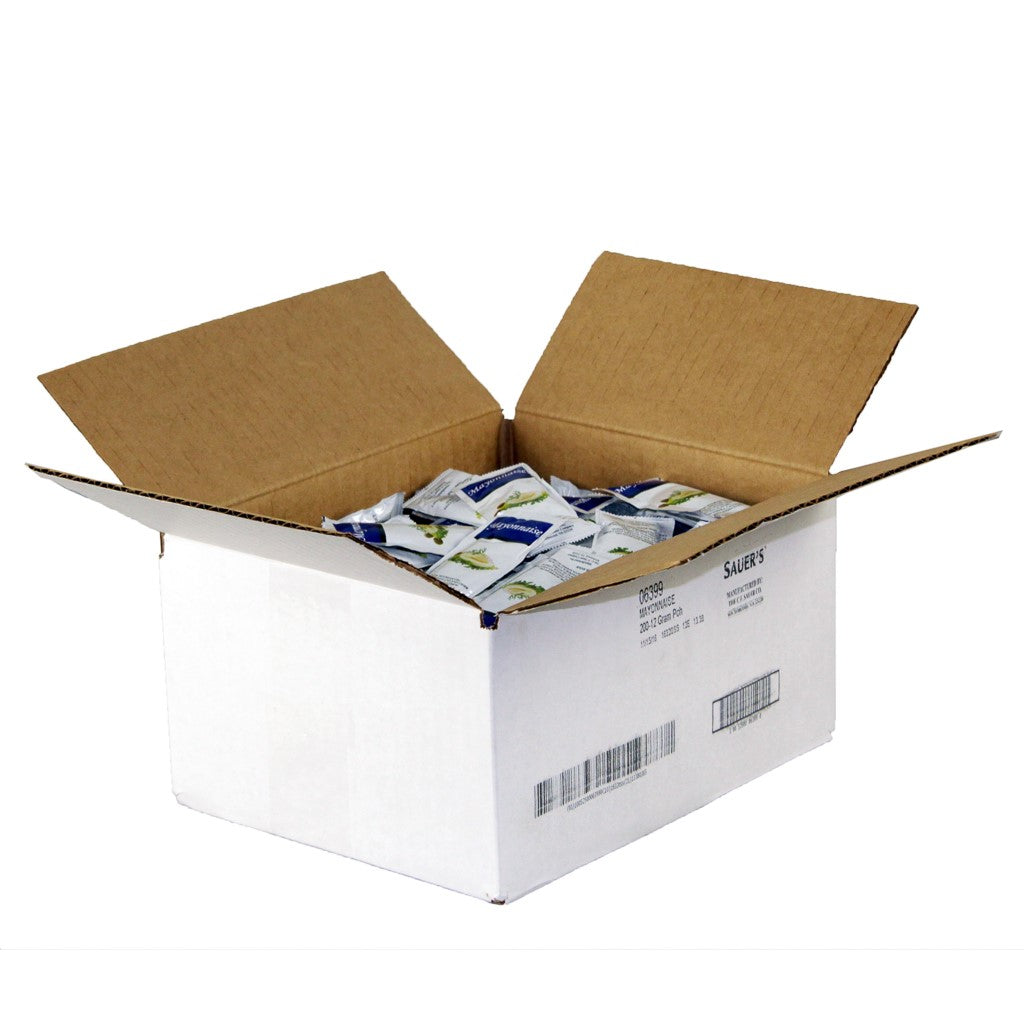 Sauer Mayonnaise Single Serve 12 Grams Each - 200 Per Case.