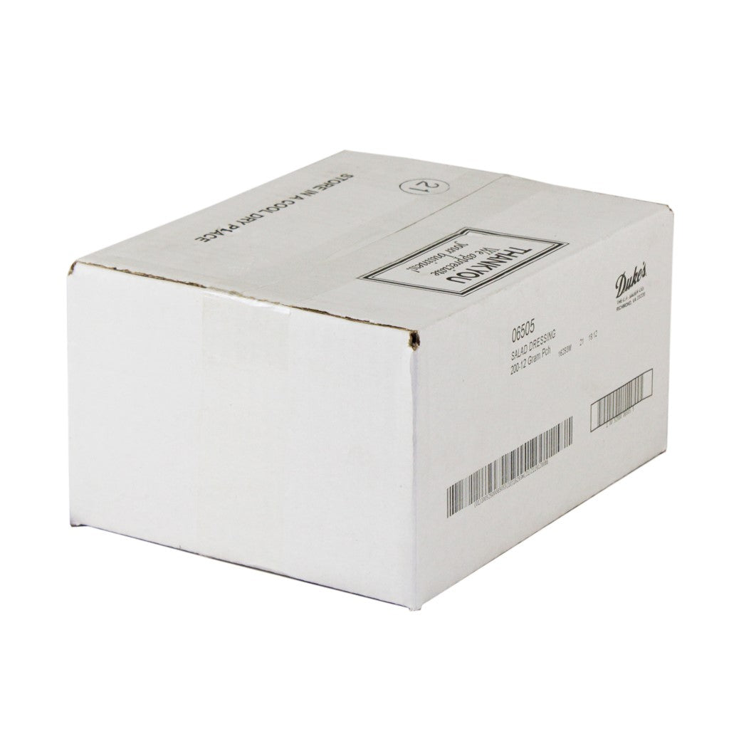 Salad Dressing Dukes 12 Grams Each - 200 Per Case.