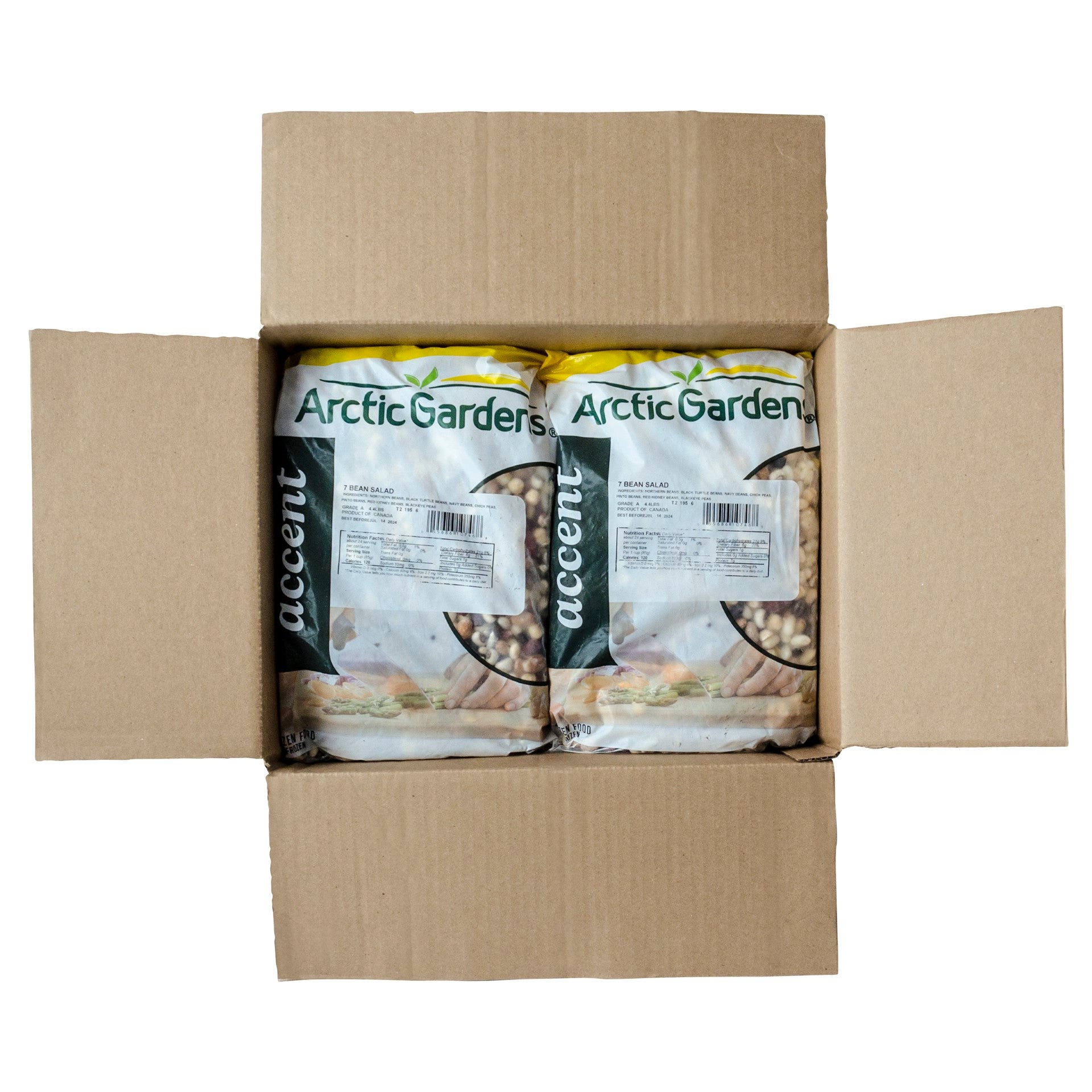 Bonduelle Beans Salad Mix 4.4 Pound Each - 4 Per Case.