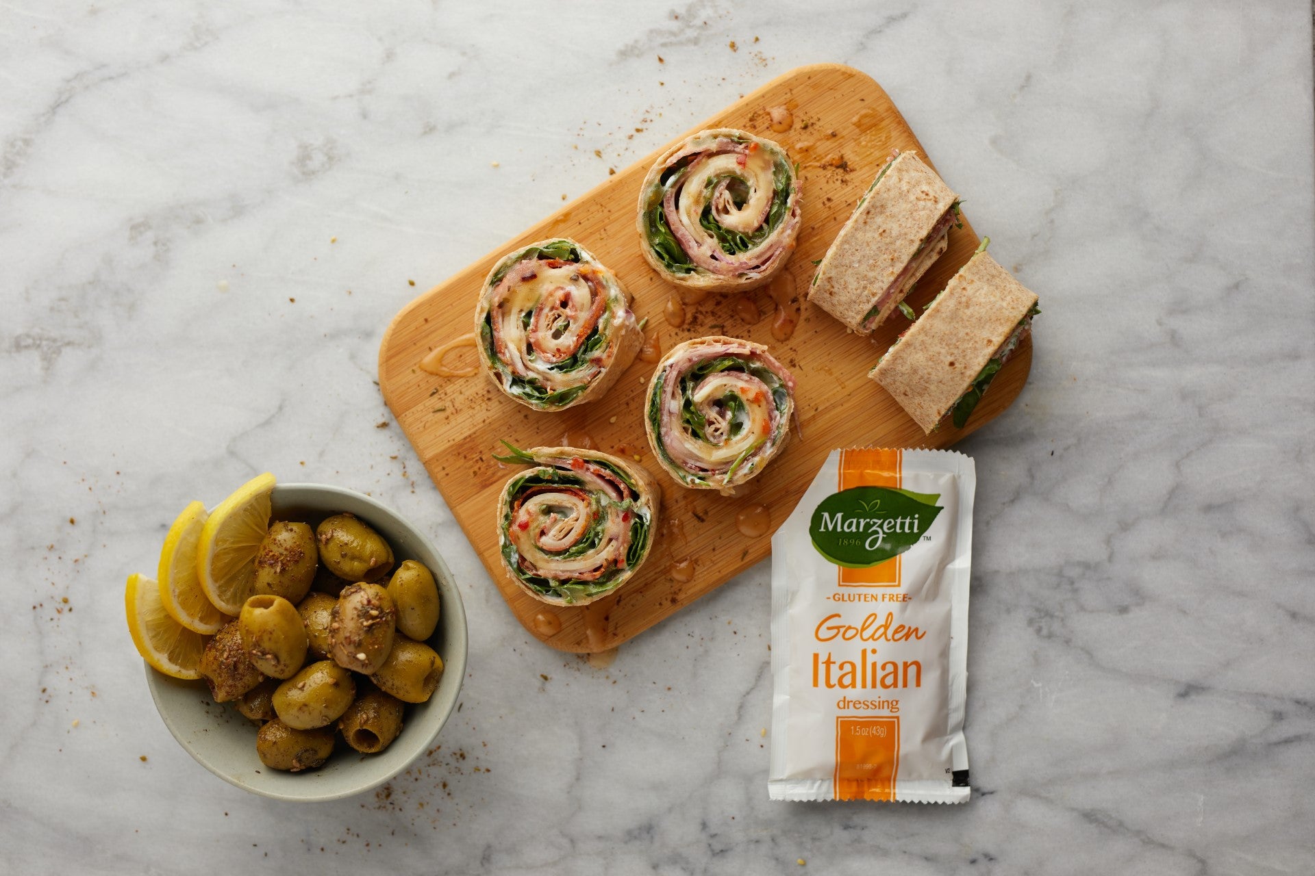 Golden Italian Dressing 1.5 Ounce Size - 60 Per Case.