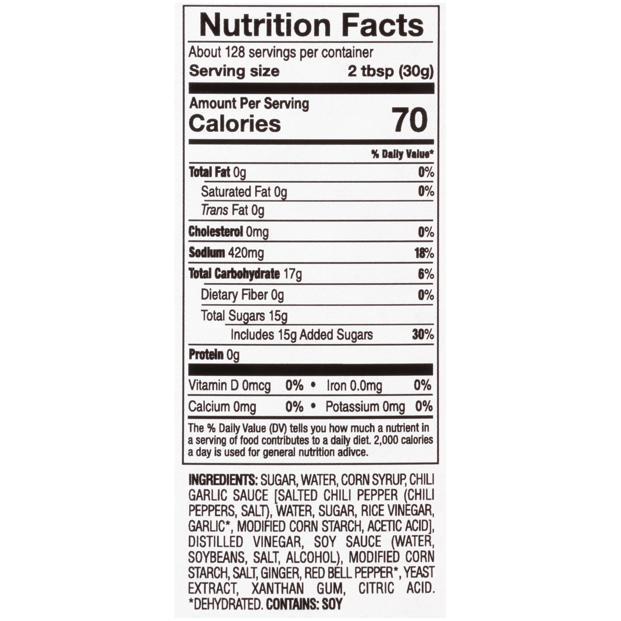 Sweet Chili Wing Sauce 1 Gallon - 2 Per Case.