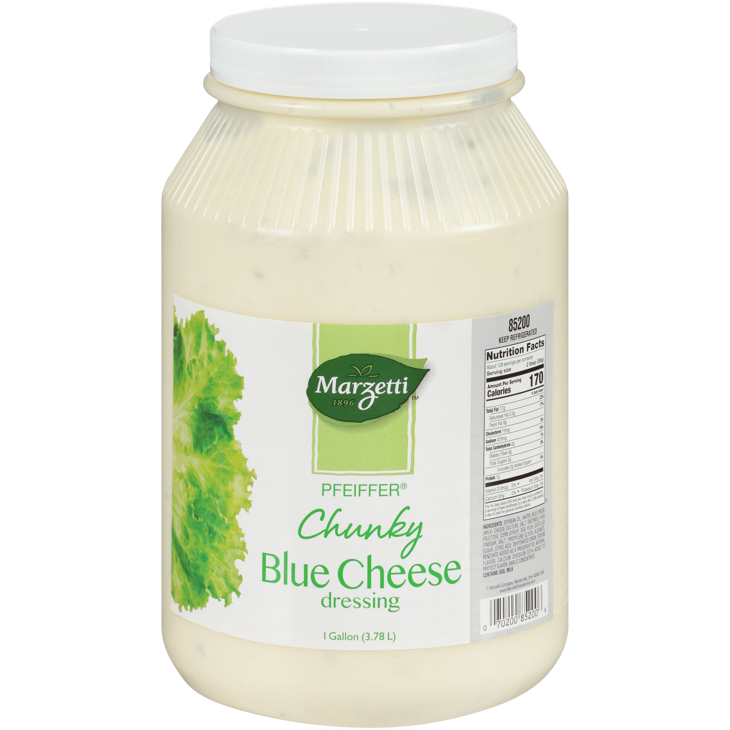 Pfeiffer Chunky Blue Cheese Dressing 1 Gallon - 4 Per Case. Pfeiffer Chunky Blue Cheese Dressing 1 Gallon - 4 Per Case.
