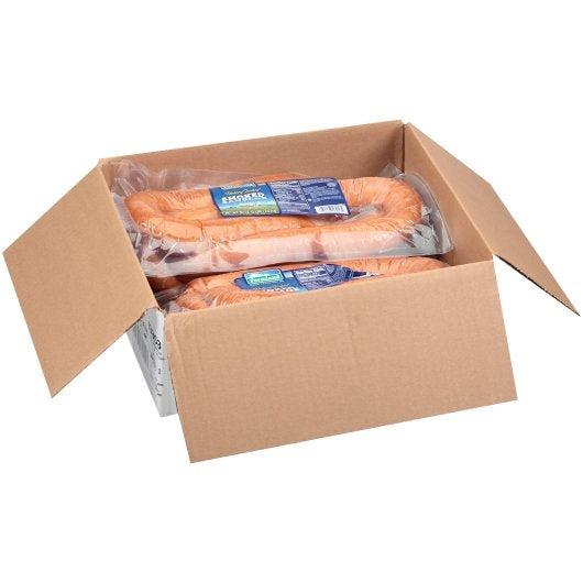 Smithfield Farmland Gold Medal Regular Hickory Smoked Sausage 3.33 Pound Each - 3 Per Case.