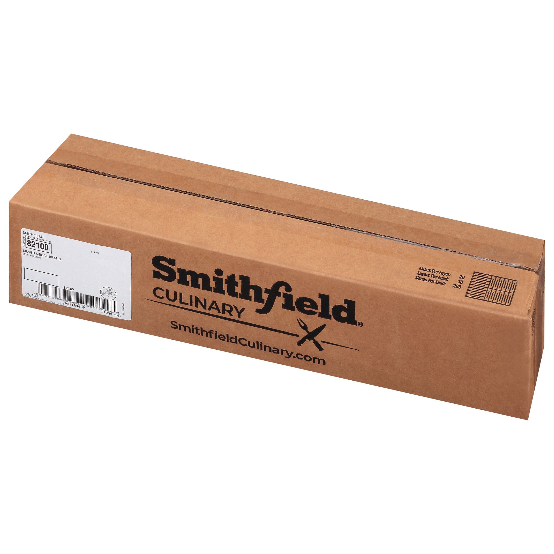 Bologna Beef Silver Medal 10.41 Pound Each - 1 Per Case.