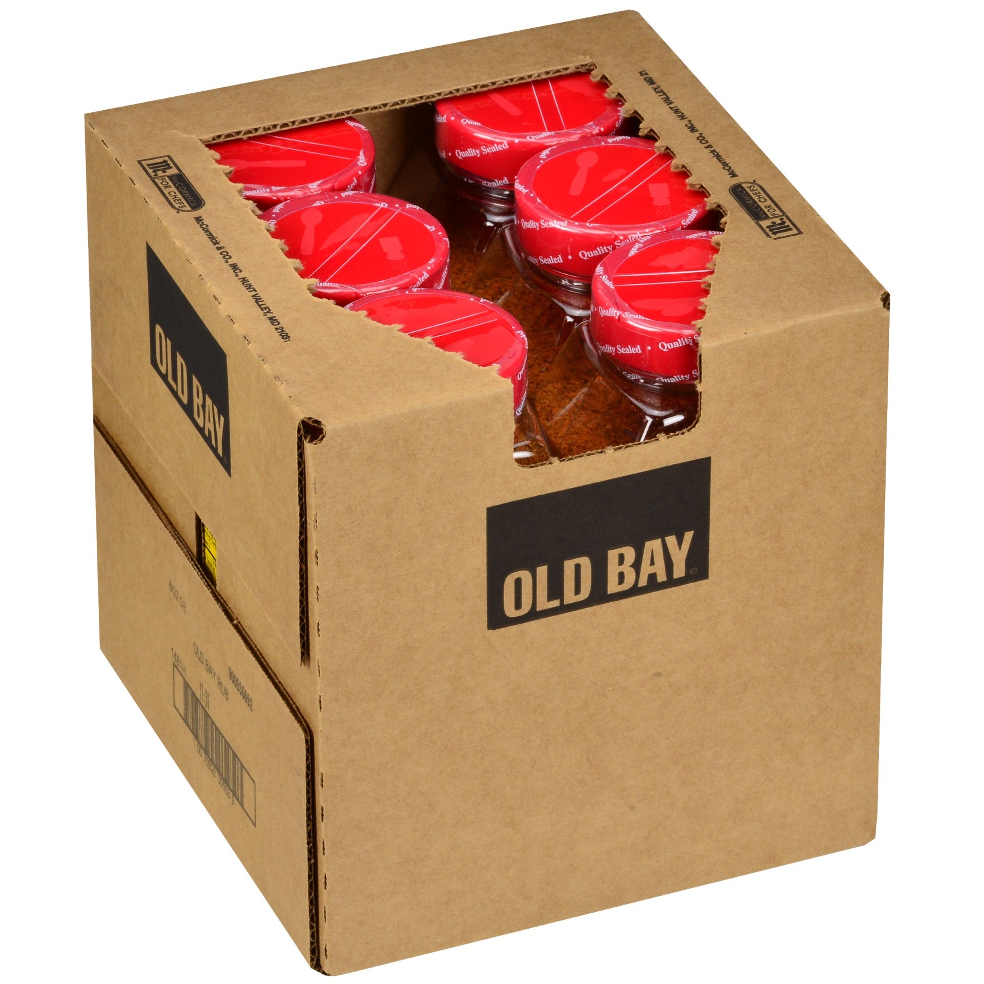 Old Bay Rub 22 Ounce Size - 6 Per Case.