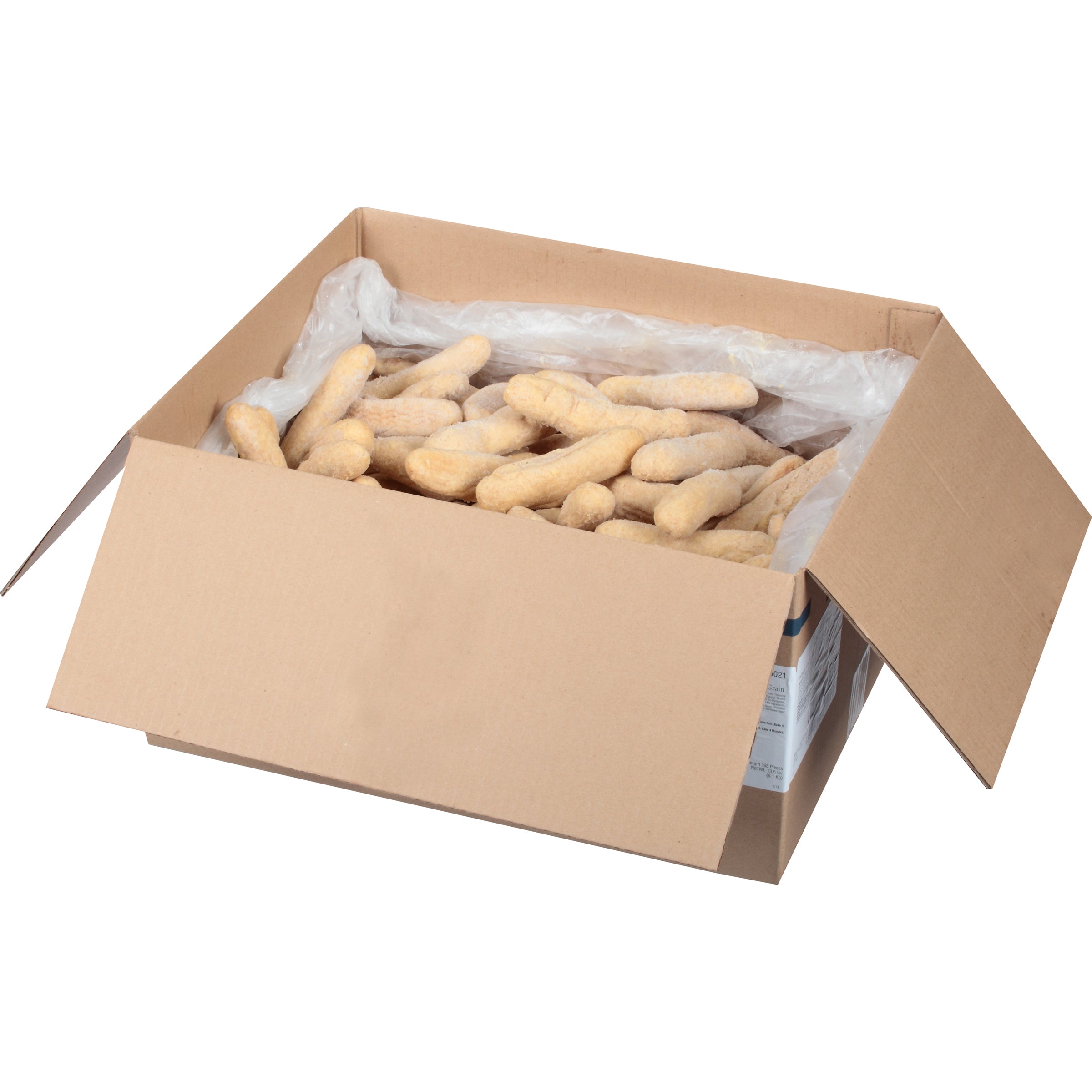 New York Bakery Wheat Garlic Breadstick With Whole Grain 13.5 Pound Each - 1 Per Case.