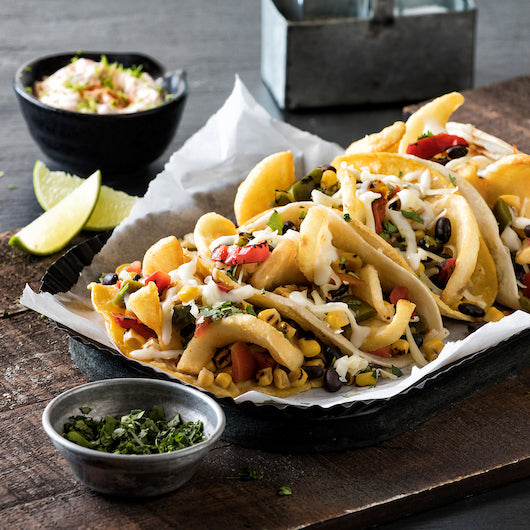 Simplot Roastworks Flame Roasted Sweet Corn & Peppers Blend 2.5 Pound Each - 6 Per Case.