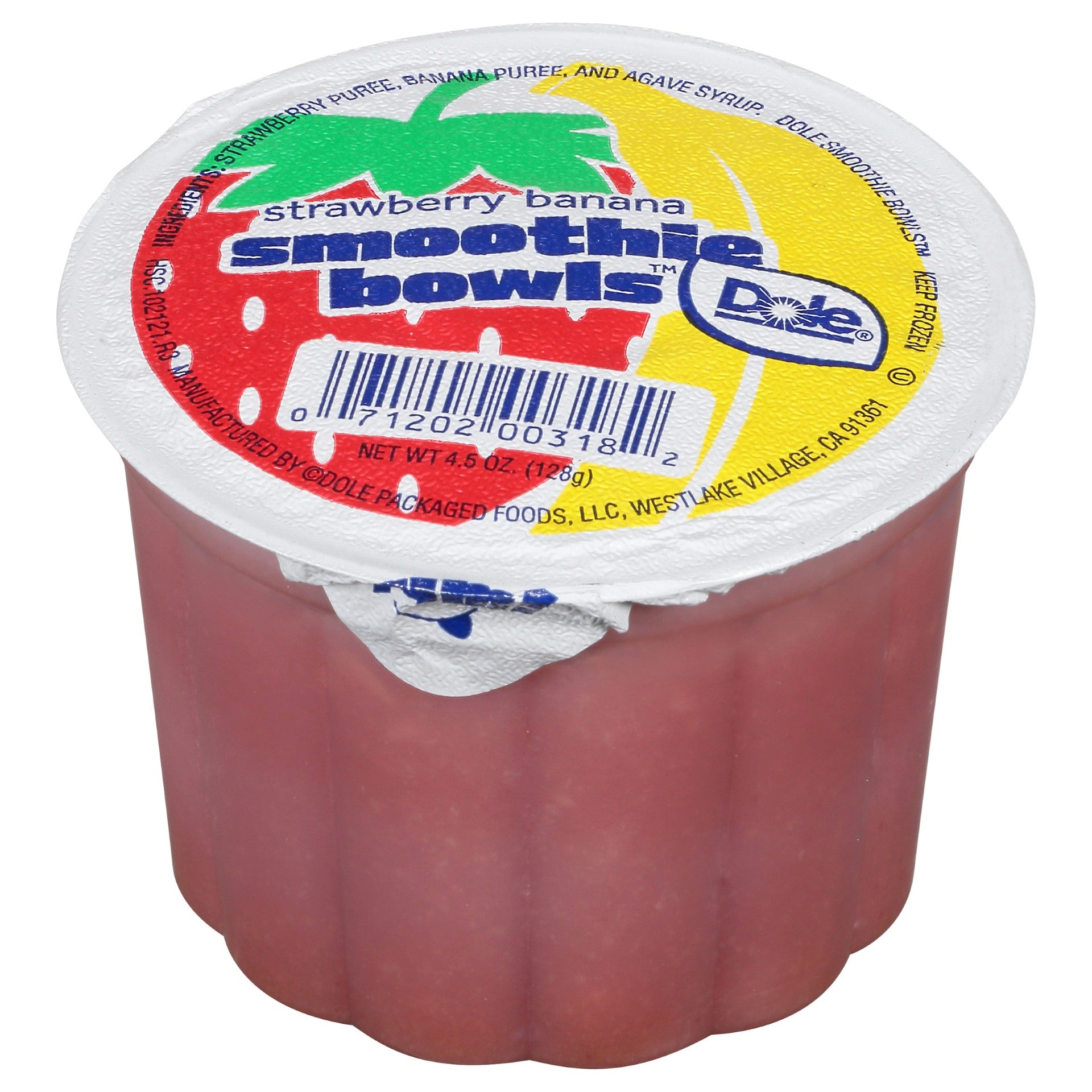 Strawberry Banana Smoothie Bowl 4.5 Ounce Size - 96 Per Case.