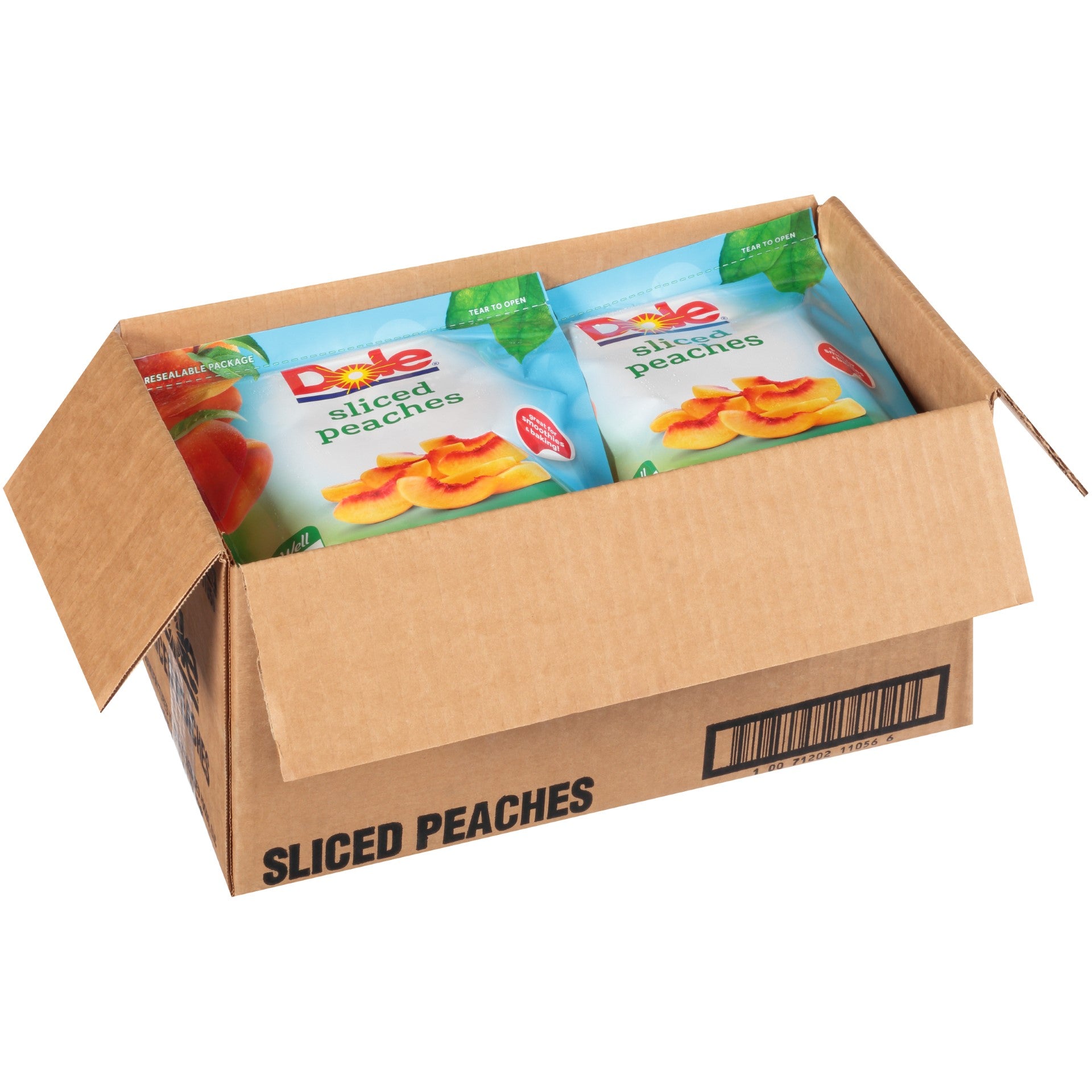 Peach Fr Slice Sub 1 Pound Each - 8 Per Case.