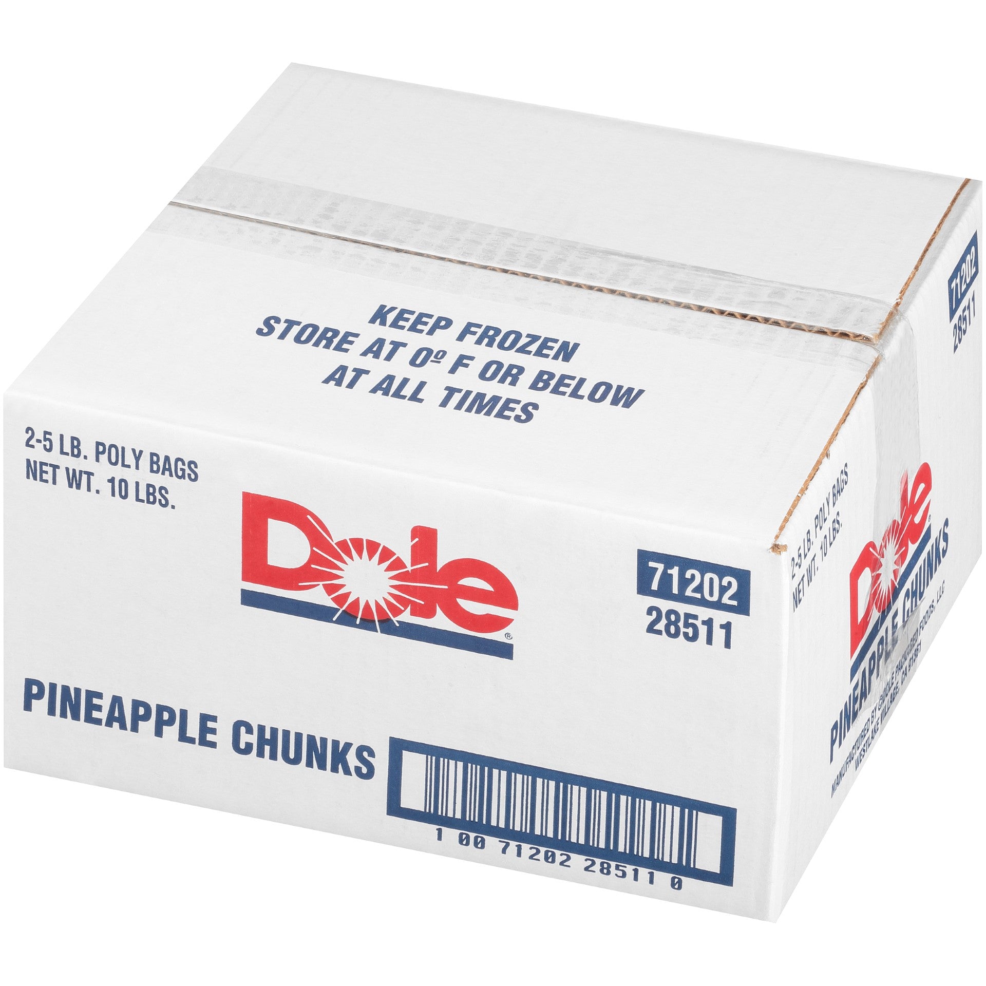 Pineapple Chk Mg Dl Zip 5 Pound Each - 2 Per Case.