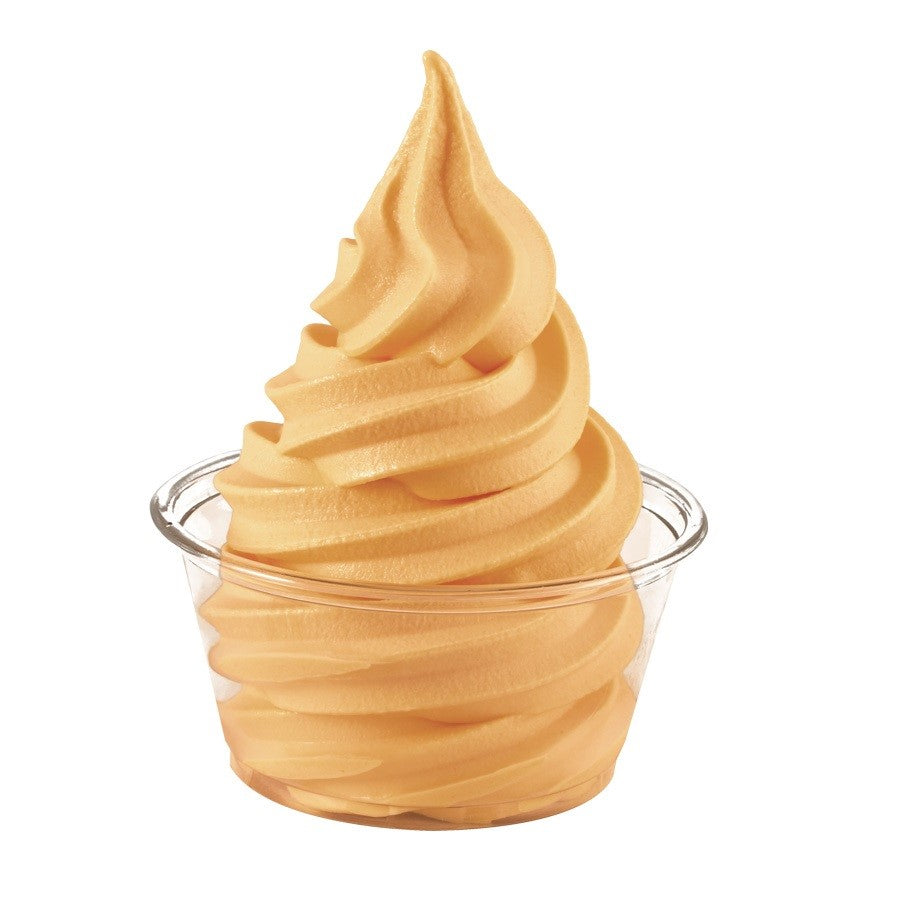 Dole Soft Serve Orange Flavored Soft Serve Mix 4.4 Pound Each - 4 Per Case.