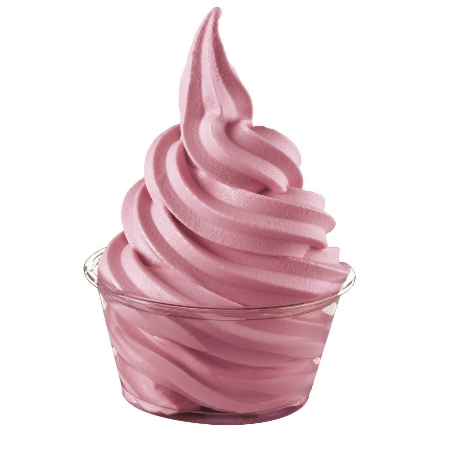 Dole Soft Serve Raspberry Flavored Soft Servemix 4.6 Pound Each - 4 Per Case.