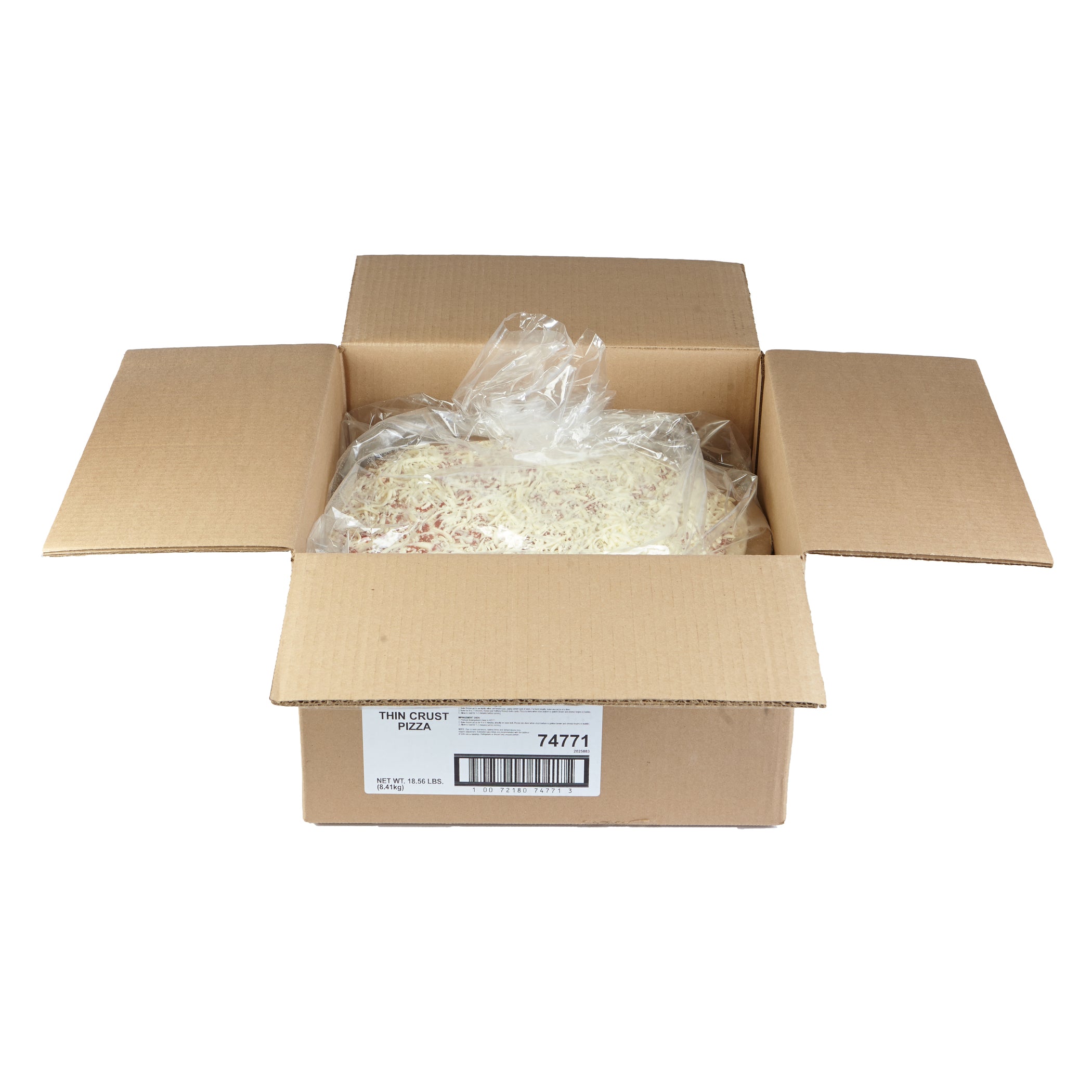 Sfs Villa Prima Scratch Ready Thin Cheese Netwt 12 Each - 1 Per Case.