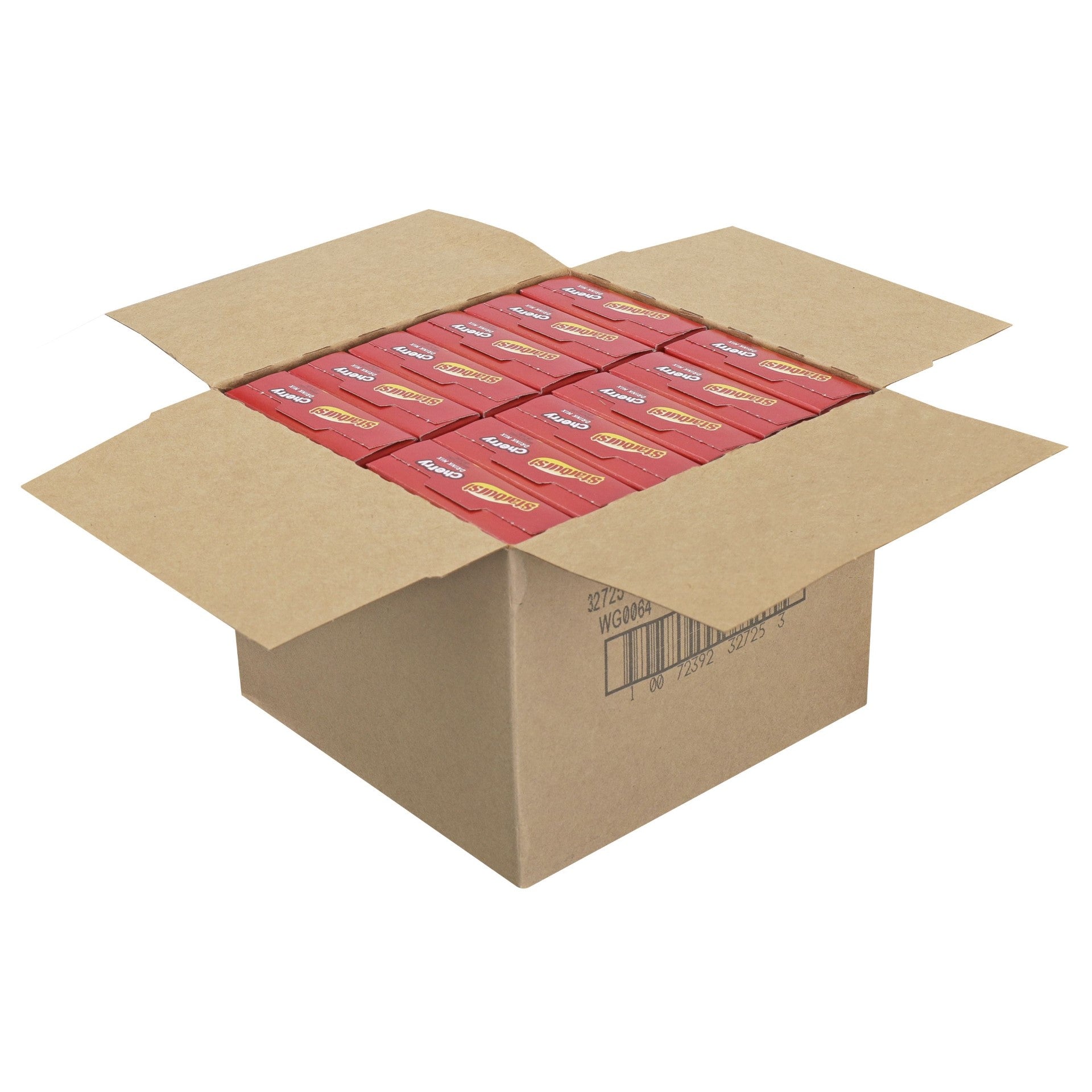 Starburst Cherry Sugar Free Drink Mix Singles 6 Count Packs - 12 Per Case.