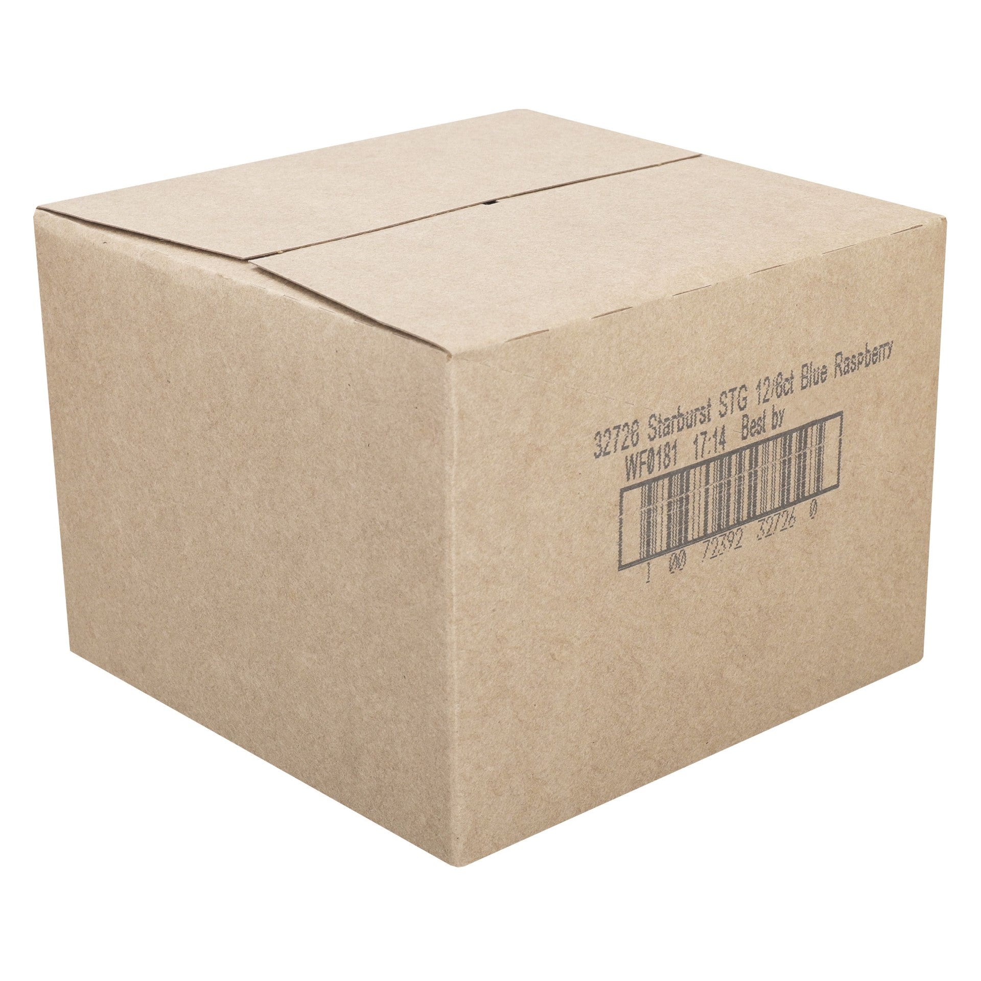 Starburst Blue Raspberry Sugar Free Drink Mix Singles 6 Count Packs - 12 Per Case.