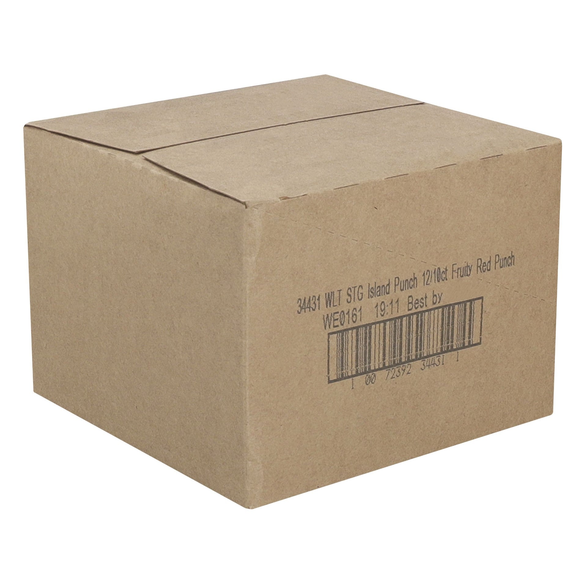 Wylers Light Light Island Punch Singles 10 Count Packs - 12 Per Case.