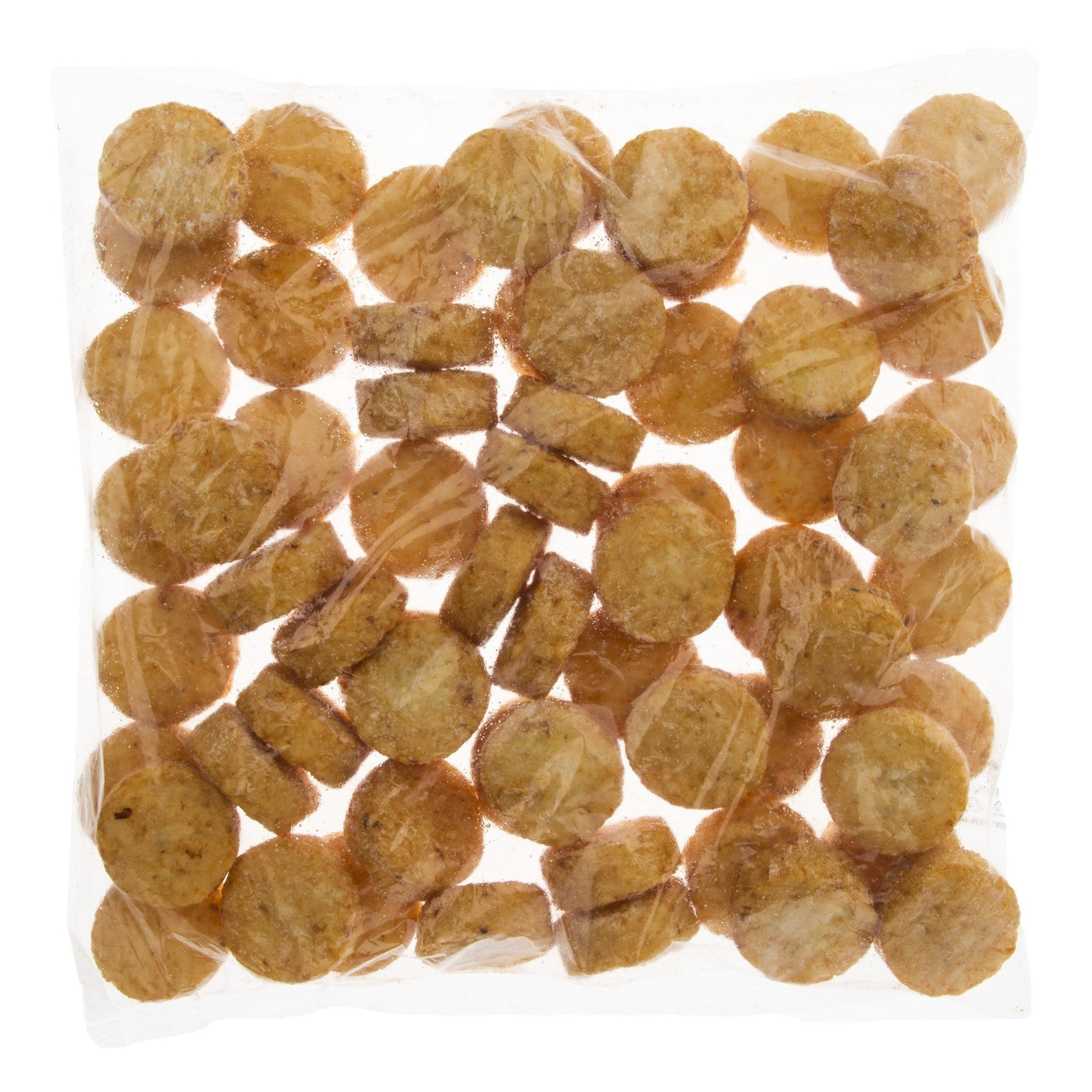 Mccain® Hash Brown Rounds Mccain® Croquetas Redondas 5 Pound Each - 6 Per Case.