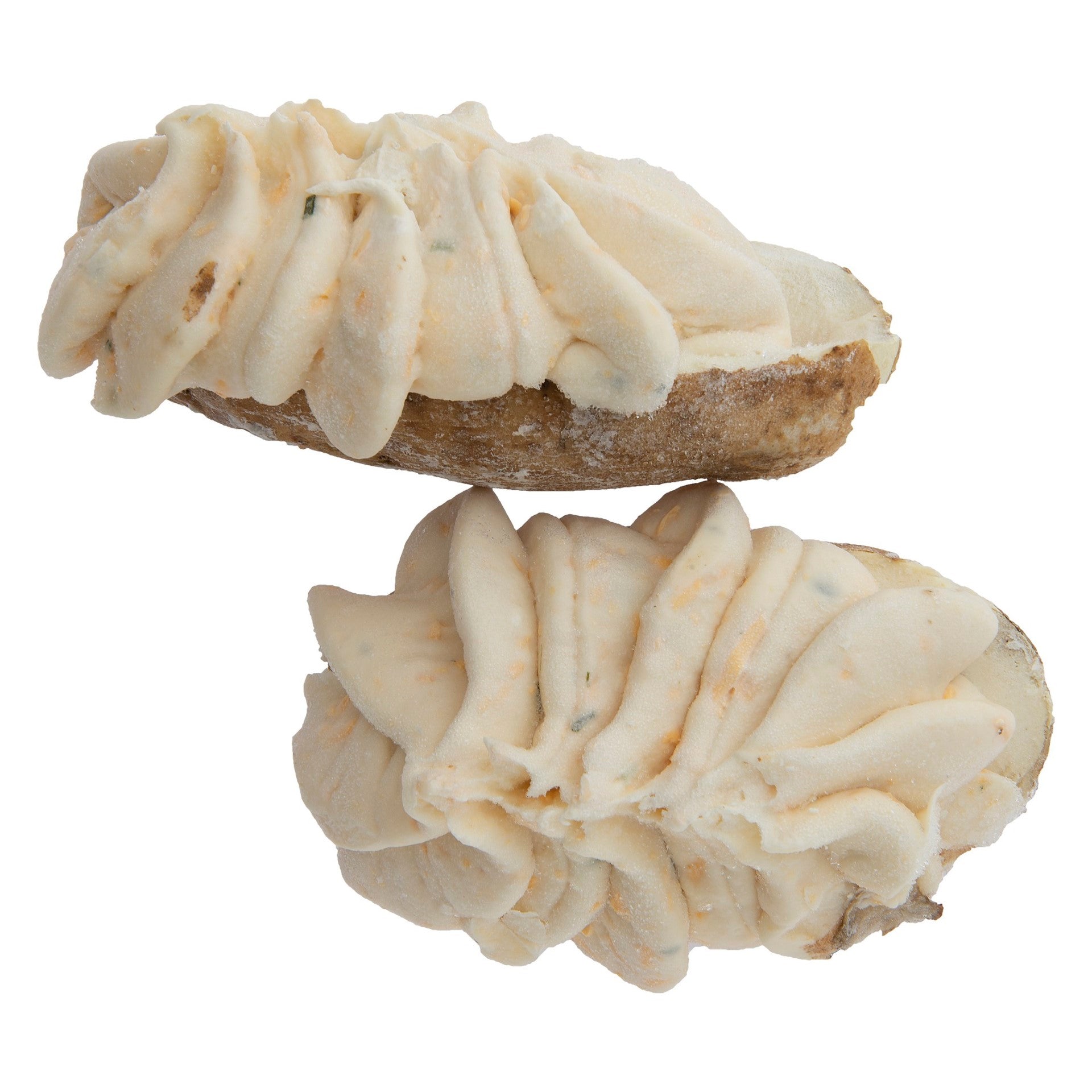 Mccain® Three Cheese Twice Baked Potato Papa Al Horno De Doble Coccion Con Tr 4 Pound Each - 16 Per Case.