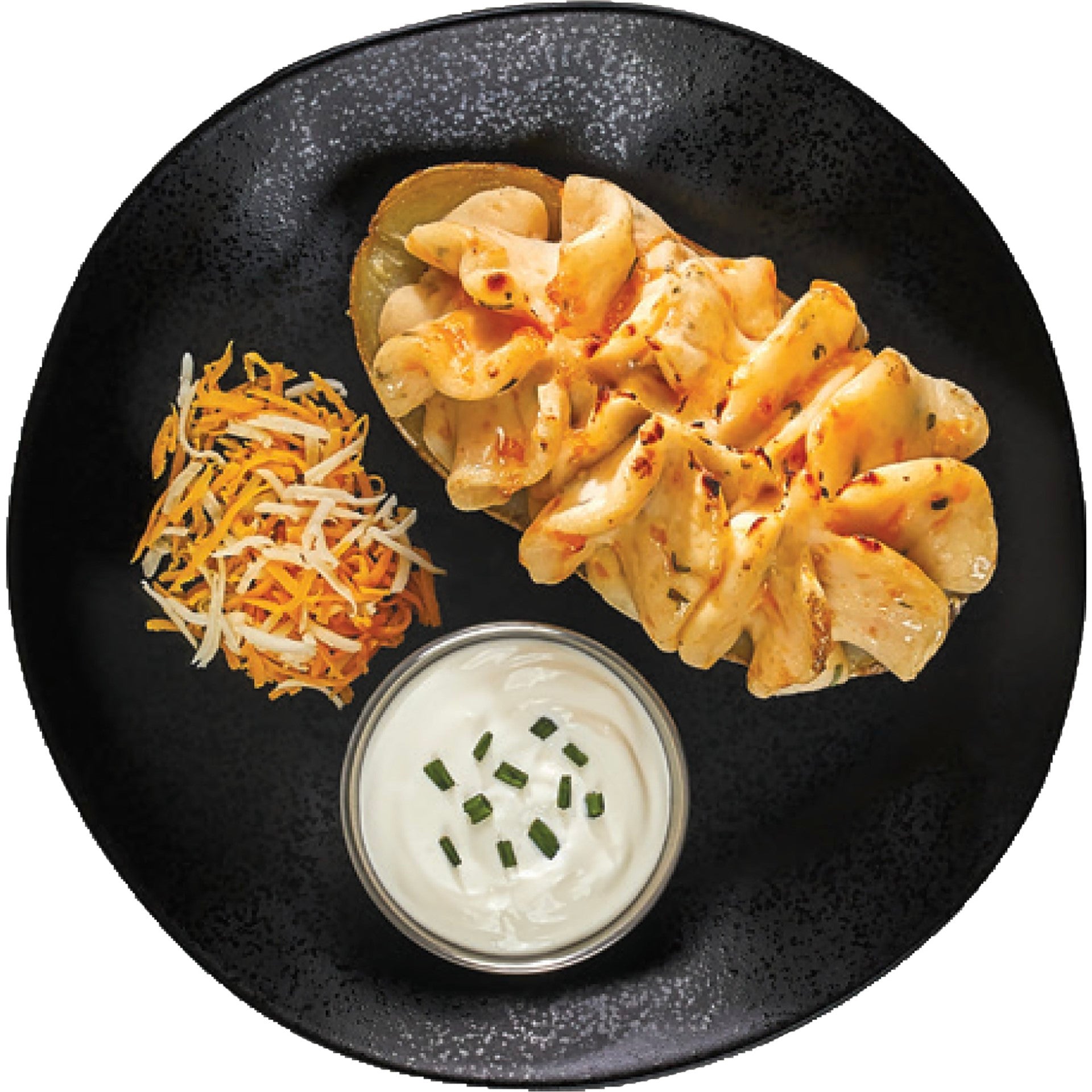 Mccain® Three Cheese Twice Baked Potato Papa Al Horno De Doble Coccion Con Tr 4 Pound Each - 16 Per Case.