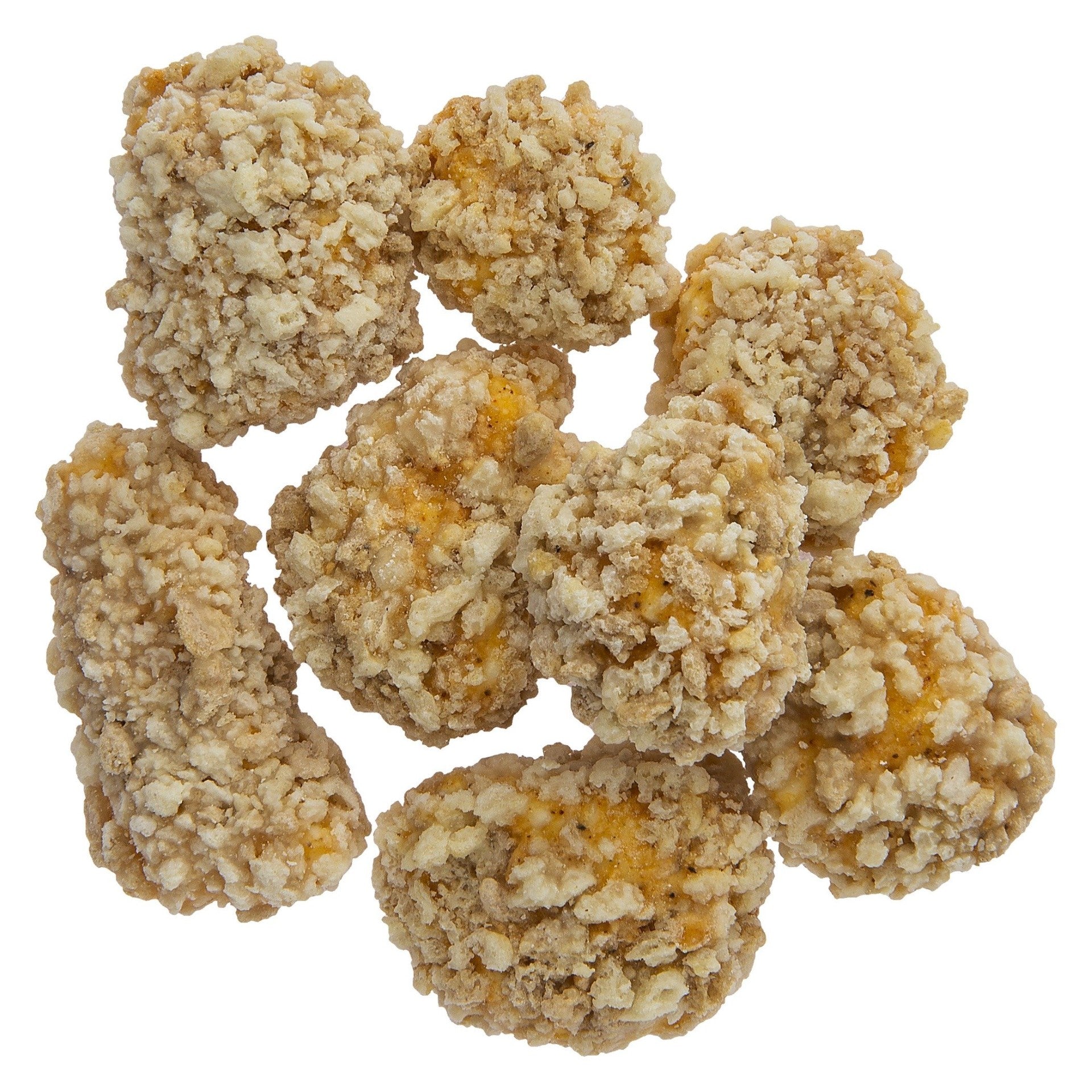 Spicy Breaded Wisconsin Cheese Curds 5 Pound Each - 2 Per Case.