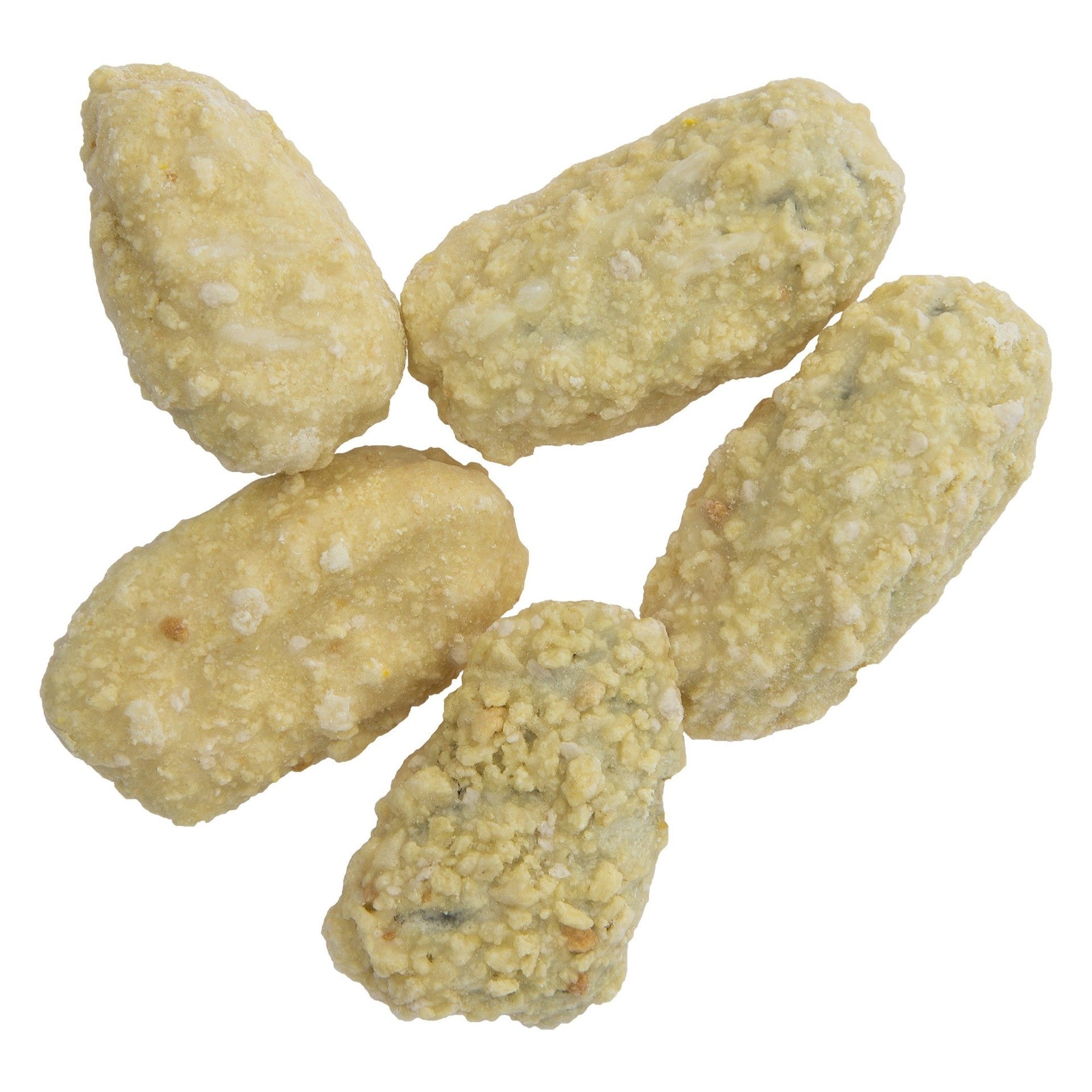 Original Cheddar Cheese Breaded Stuffed Jalapenos Jalapenos Apanados Rellenos De Queso 4 Pound Each - 4 Per Case.