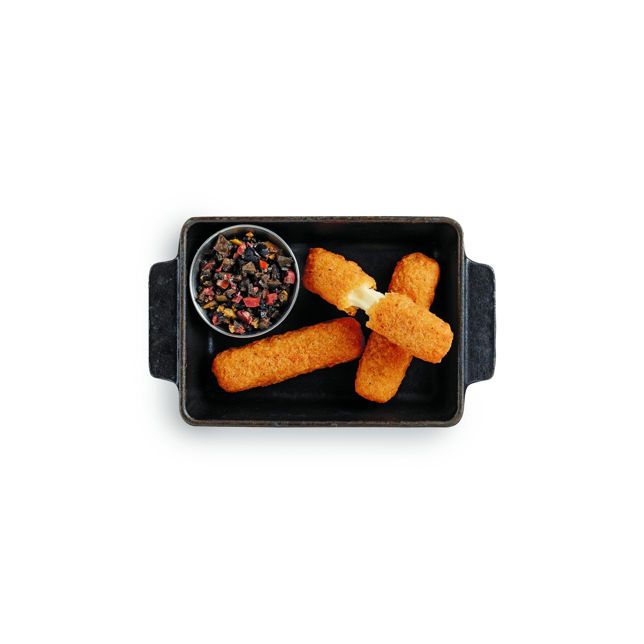 Fryer Saver Battered Mozzarella Cheese 2 Pound Each - 6 Per Case.