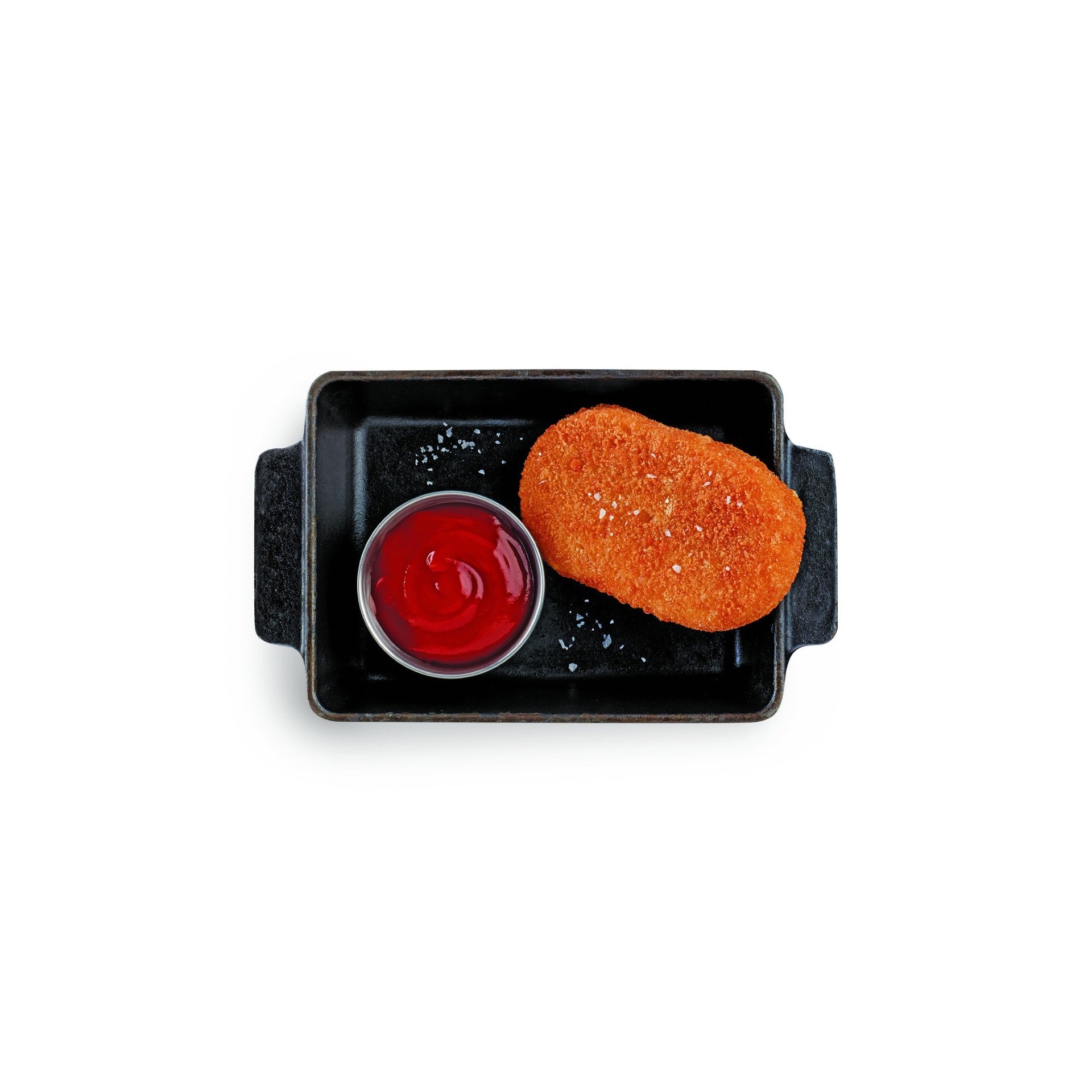 Potato Egg Cheese & Bacon Fritter 3.75 Pound Each - 4 Per Case.