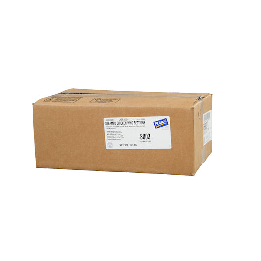 Perdue Fully Cooked Steamed 1St And 2Nd Joint Sections Medium 162 Chicken Wing, 5 Pounds
