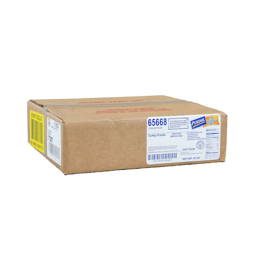 Perdue No Antibiotics Ever Fully Cooked Child Nutrition 4-1 Turkey Frank, 5 Pounds, 2 per case