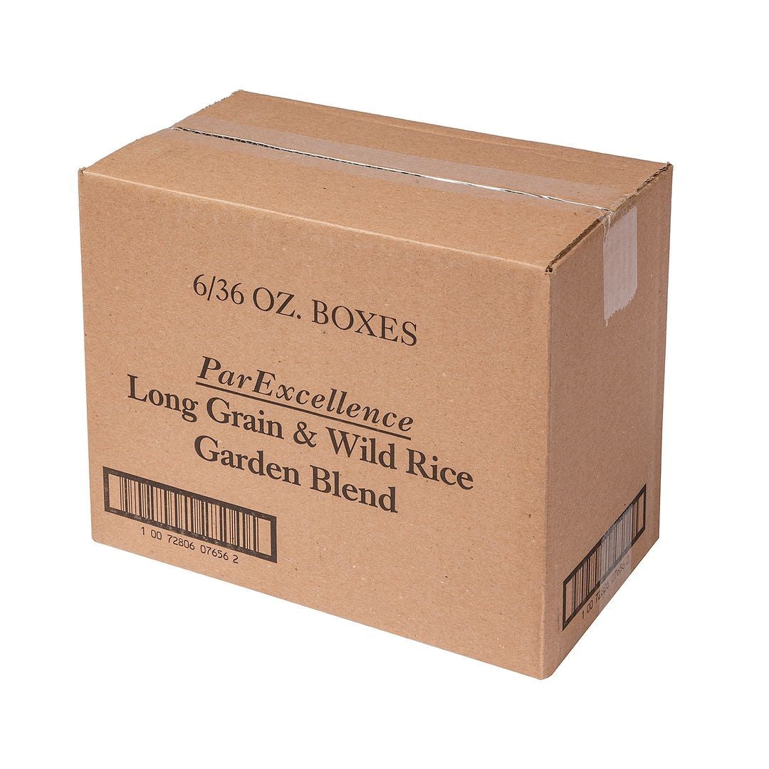 Producers Rice Mill Par Excellence Long & Wild With Garden Blend Seasoned Rice Mix, 36 Ounces - 6 Per Case.